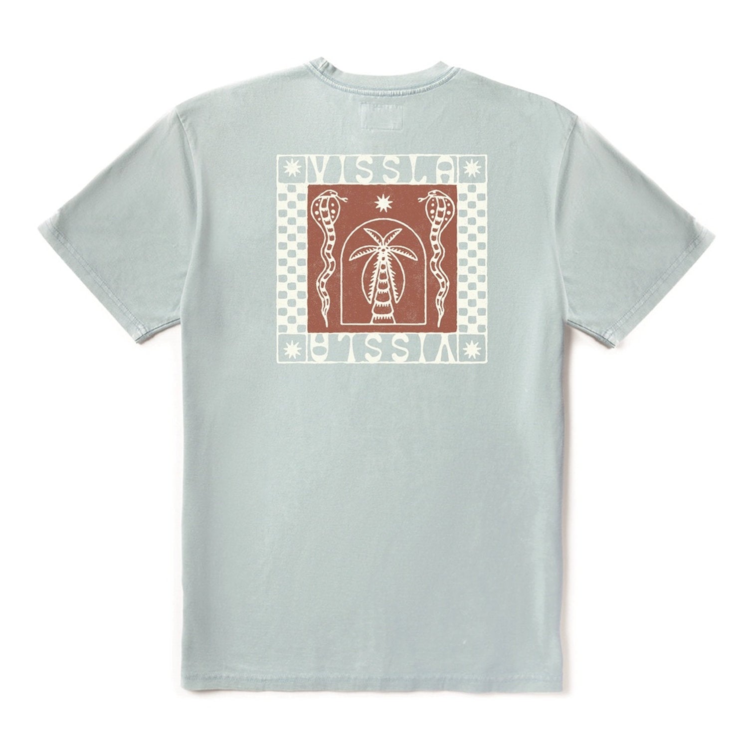 Vissla | T-Shirt à Manches Courtes Homme Serpents Cosmic Wash