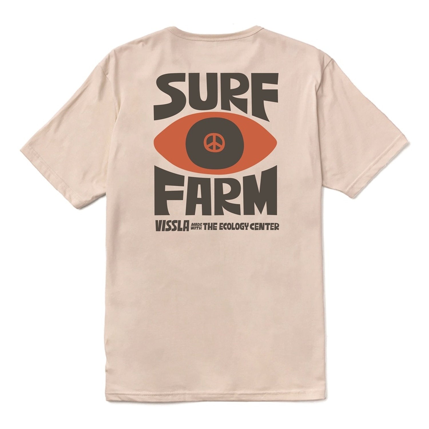 Vissla | T-Shirt à Manches Courtes Homme Tec Surf Farm Organic
