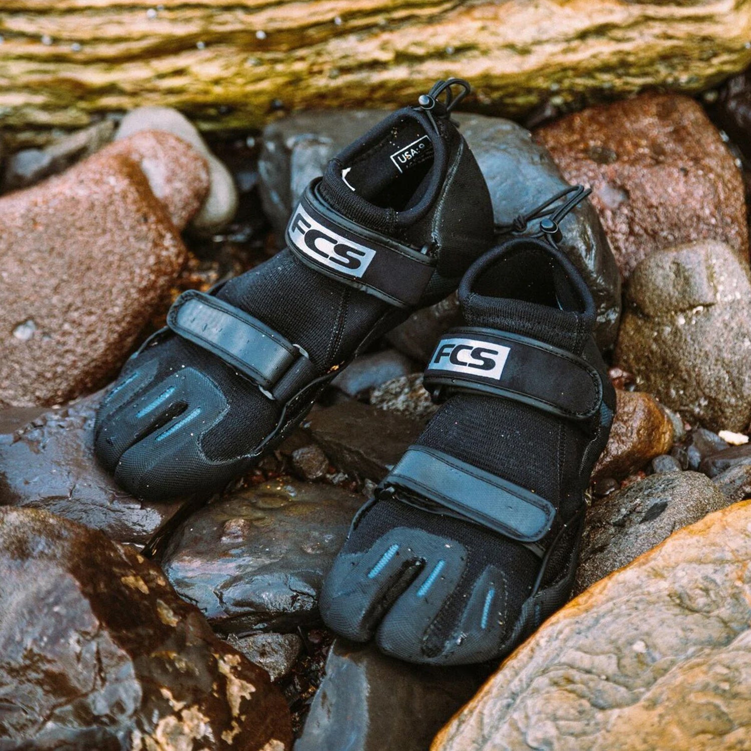 FCS | Chaussons Néoprène Unisexe Reef Split Toe - 1,5mm