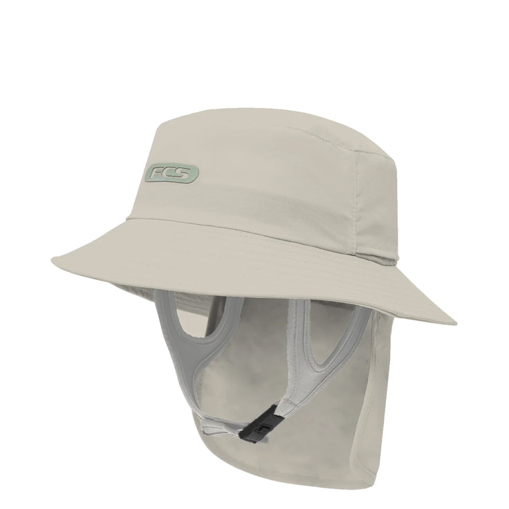 FCS | Essential Surf Bucket Hat - Warm Grey