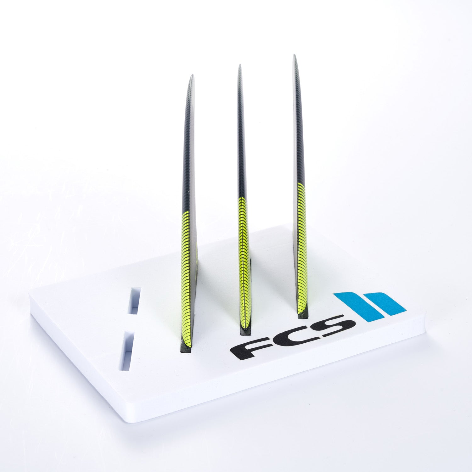 FCS - FCS II Carver PC Acid/Black Tri Fin Set – GONG Galaxy