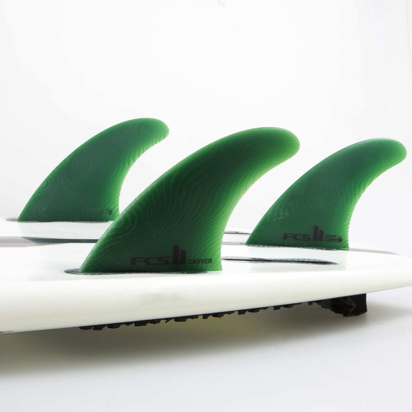 FCS | FCS II Carver Neo Glass Eco Tri Fins - Sage
