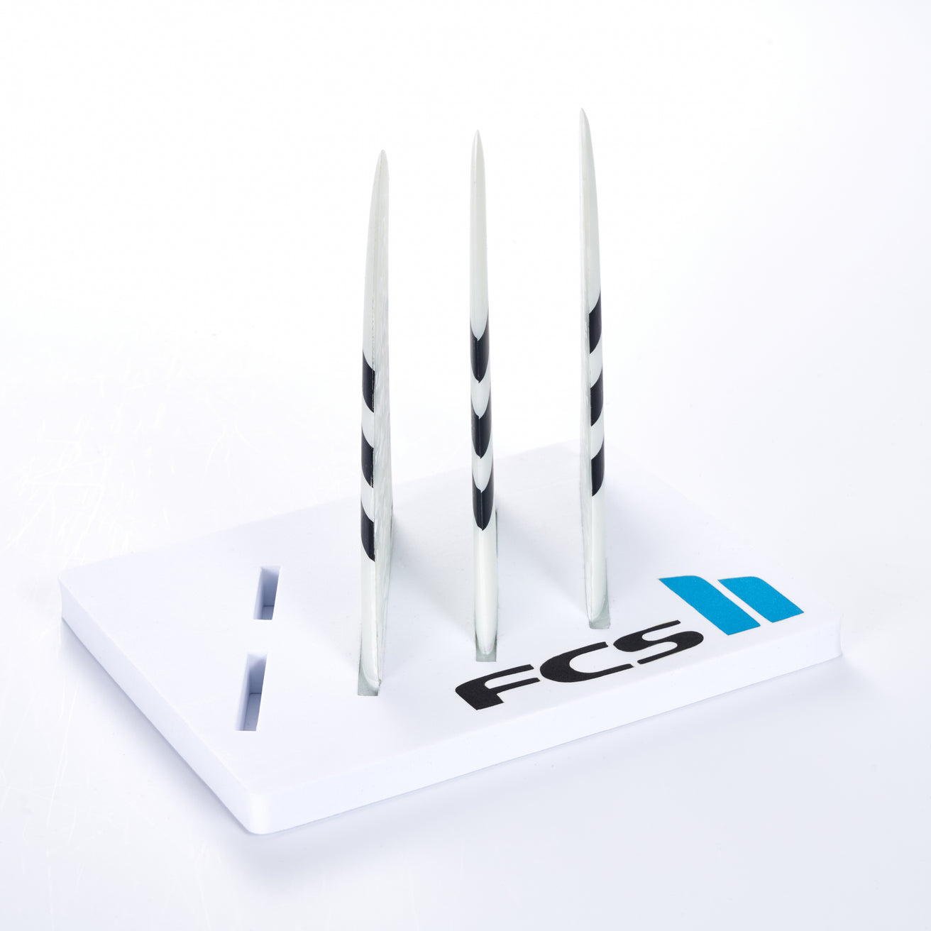 FCS | FCS II Jw PC Black/White Tri Fin Set