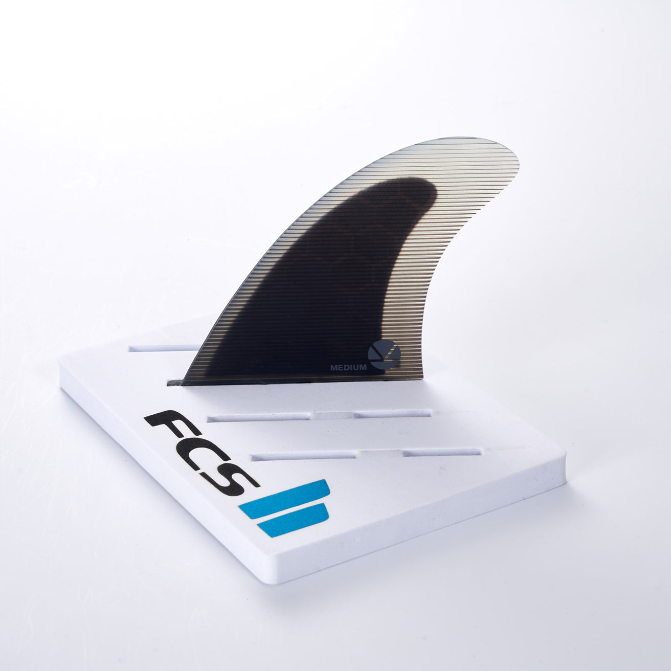 FCS | FCS II Reactor PC Charcoal/Black Tri Fin Set