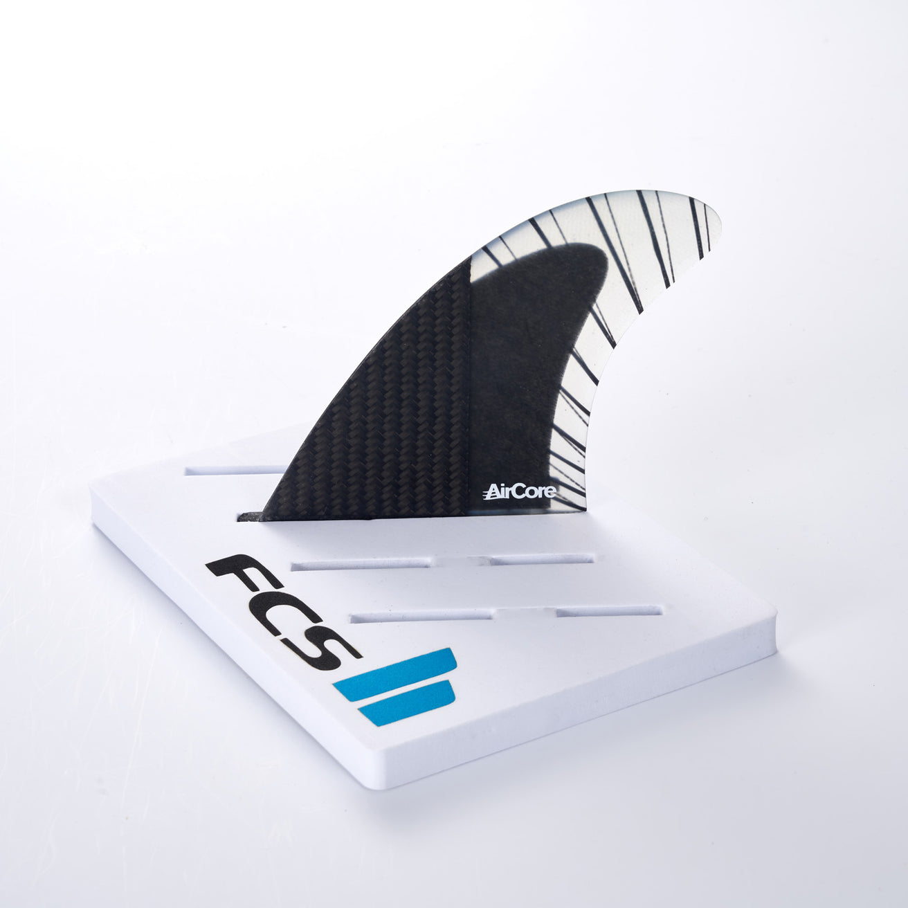 FCS | FCS II Reactor PC Carbon Black/Charcoal Tri Fin Set