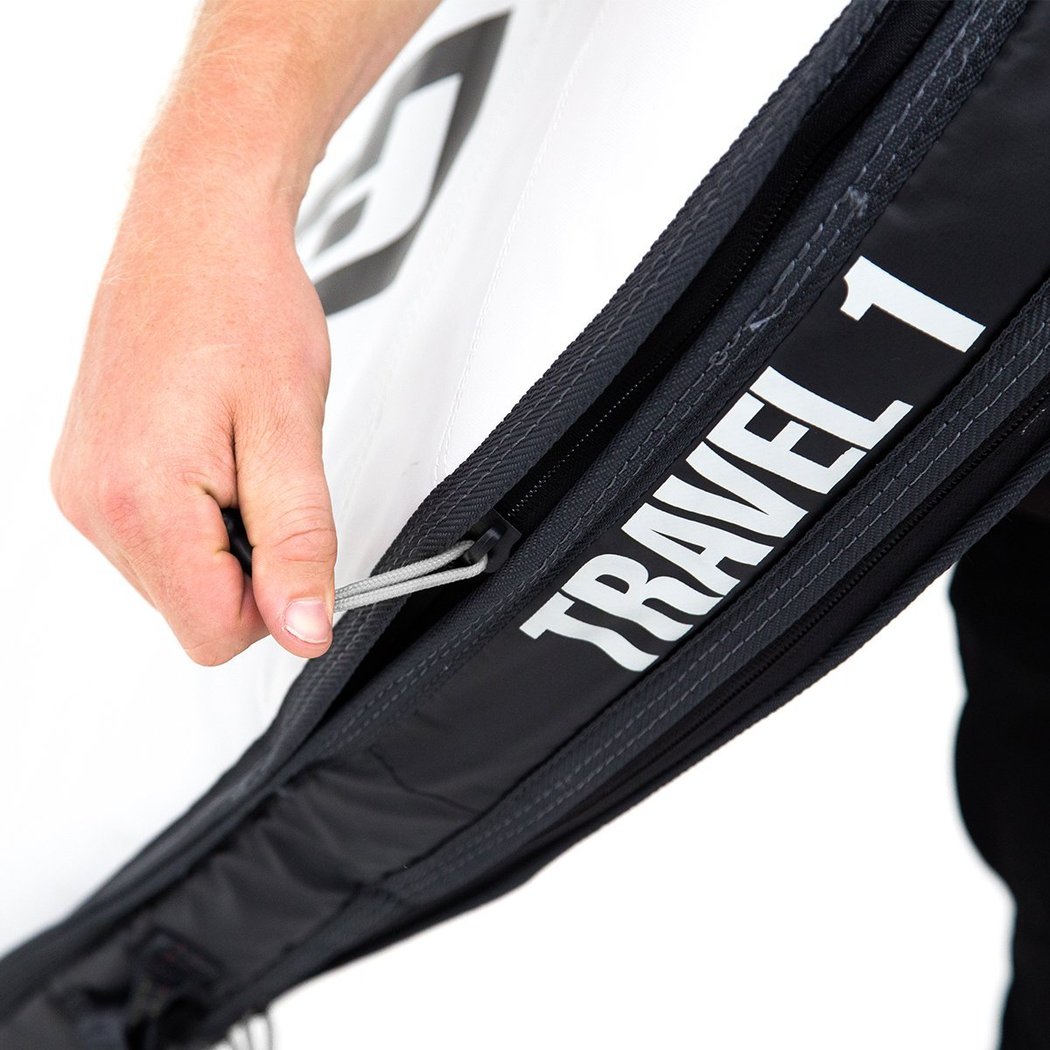 FCS | Travel 1 Longboard Black/Grey