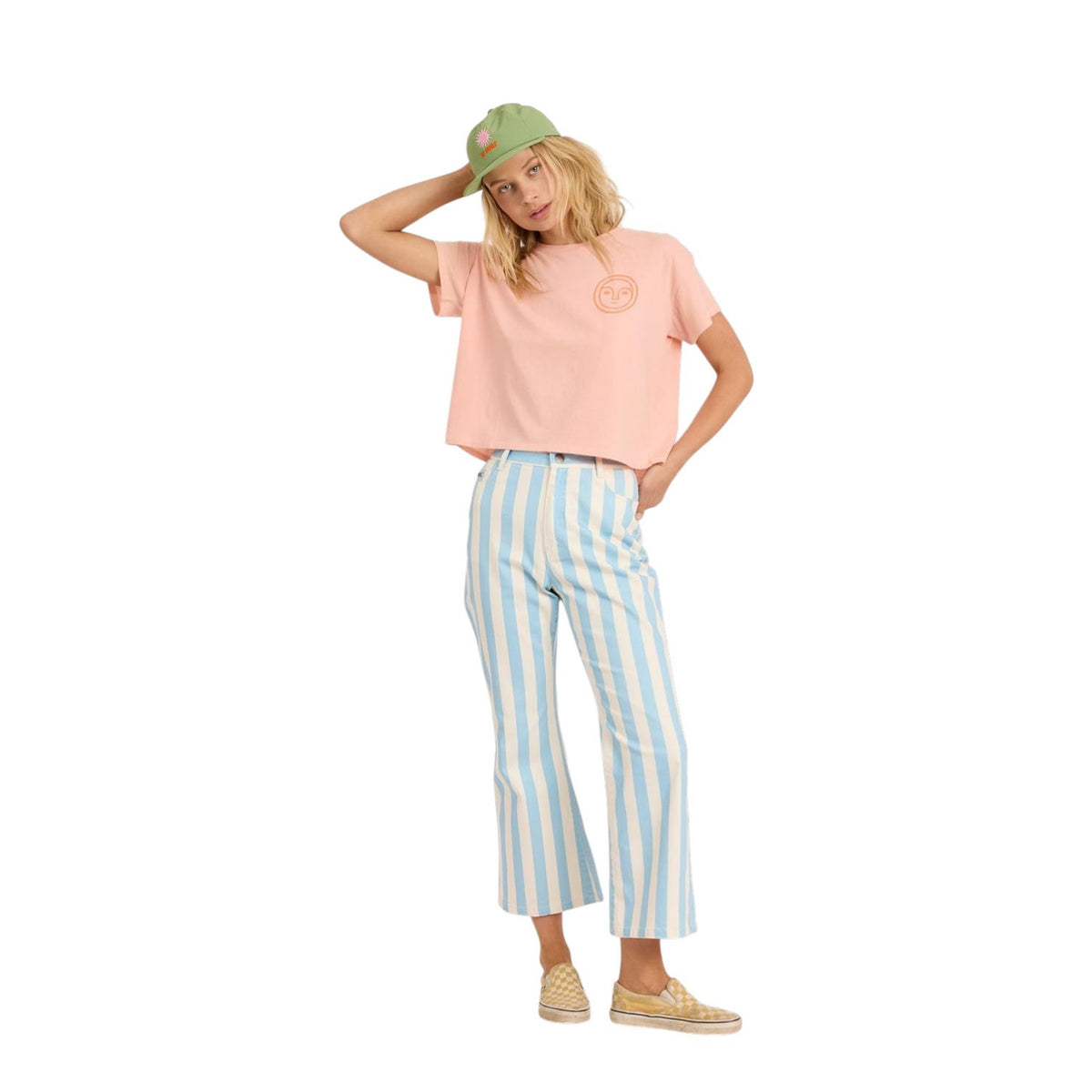 Sisstr | Women Daybreak Crop Knit T-Shirt Short Sleeves