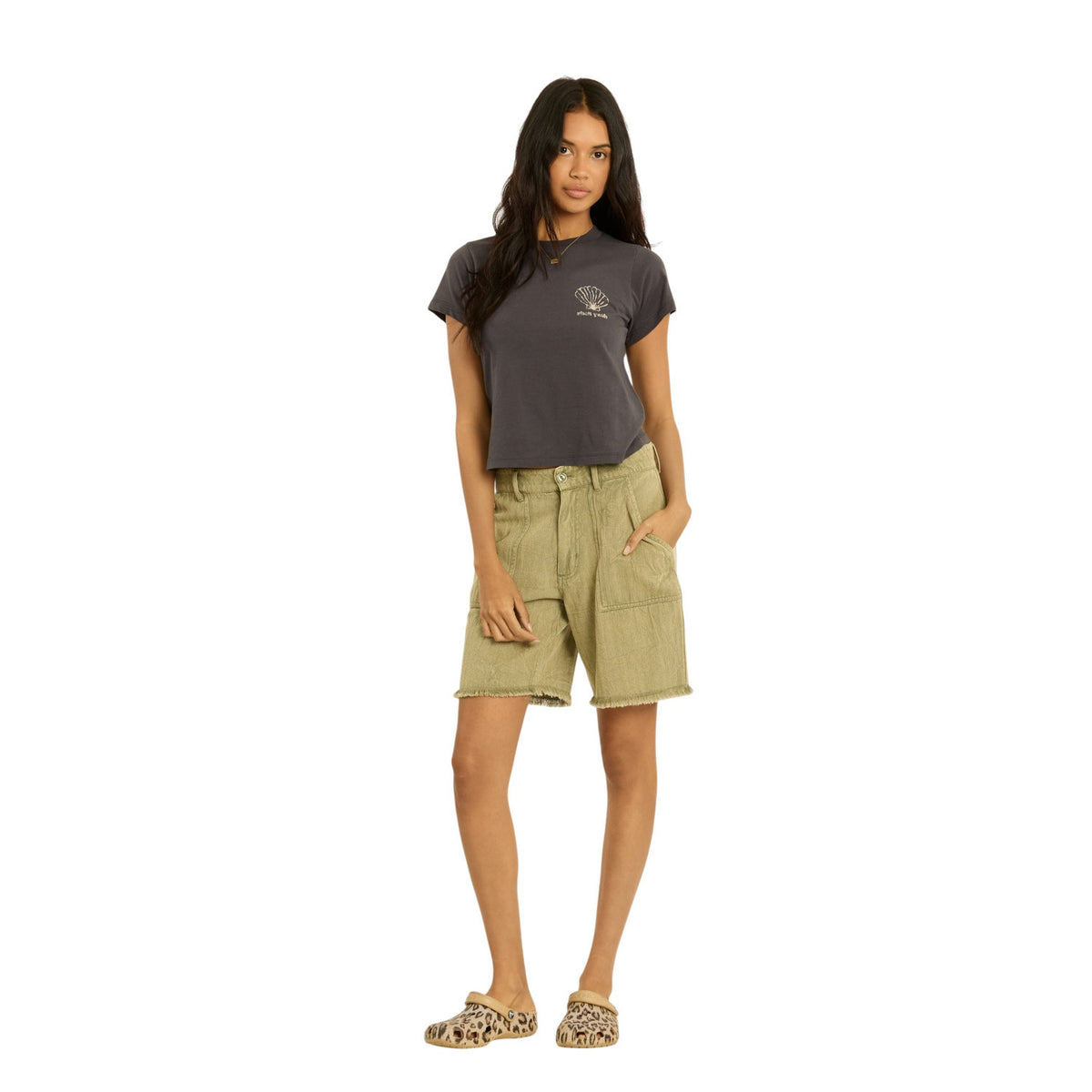 Sisstr | Women Shrunken Vintage Short Sleeve T-Shirt