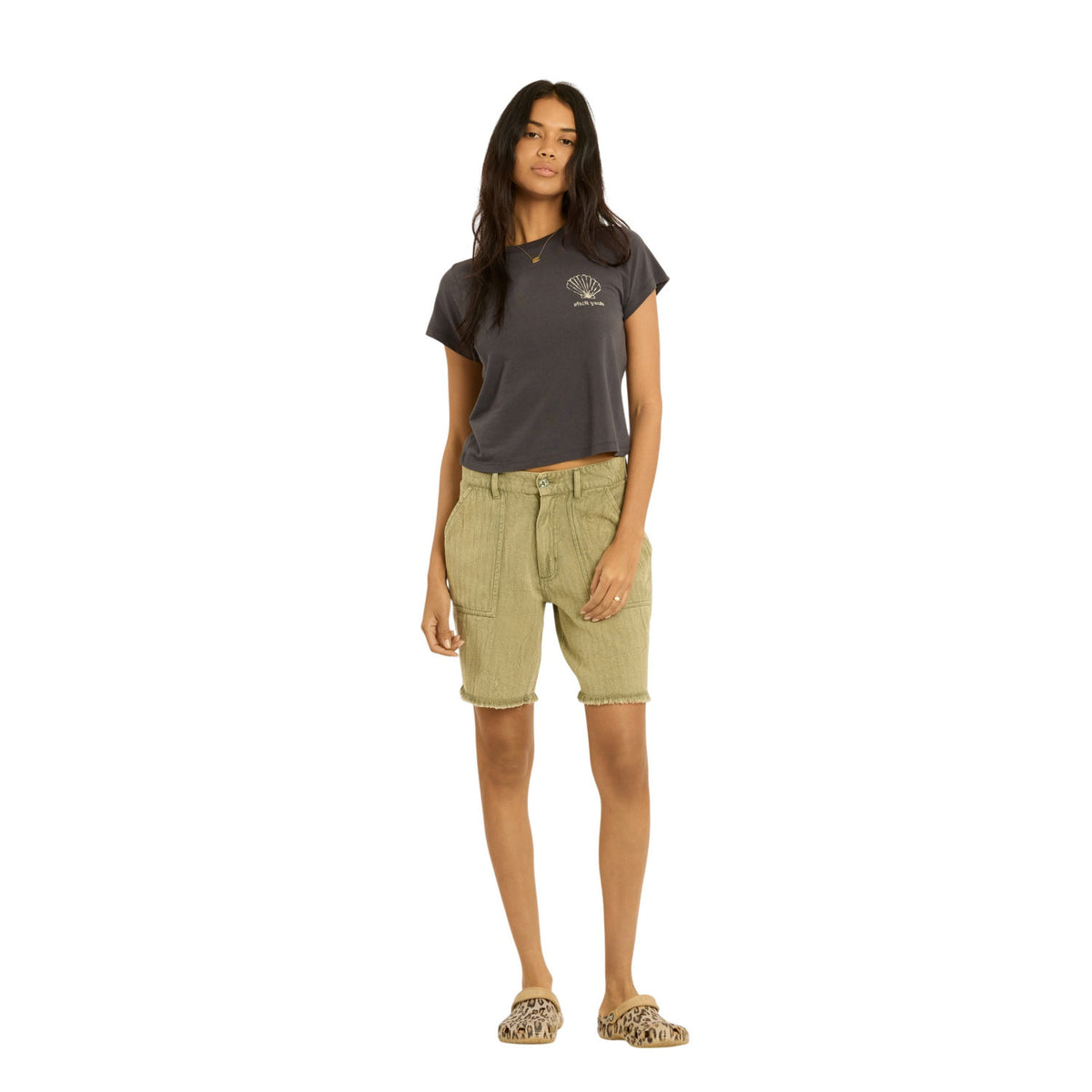 Sisstr | Women Shrunken Vintage Short Sleeve T-Shirt