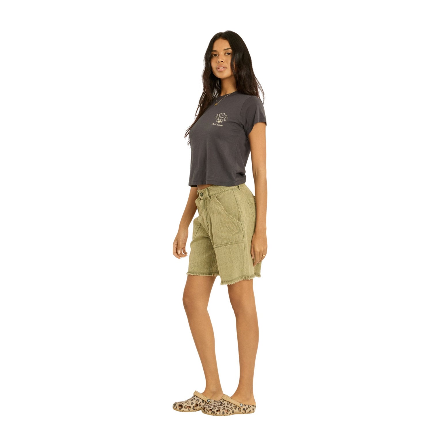 Sisstr | Women Shrunken Vintage Short Sleeve T-Shirt