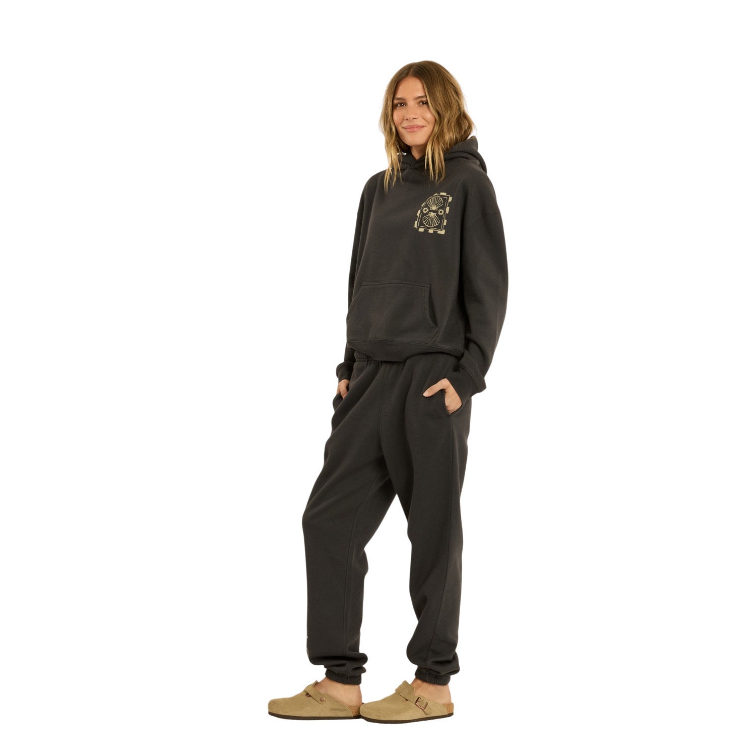 Sisstr | Women Surf Check Fleece Hoodie