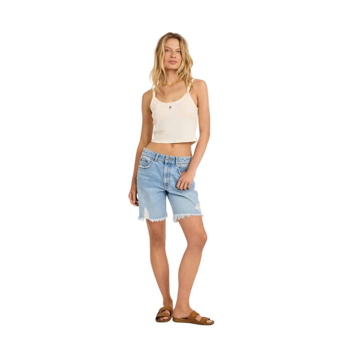 Sisstr | Women Beach Crush Knit Tank Top