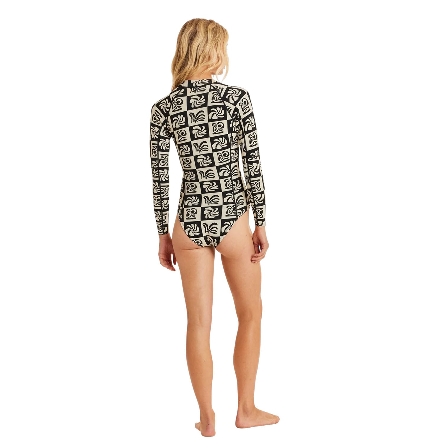 Sisstr | Women Summer Seas Front Zip Long Sleeves Shorty - 1mm