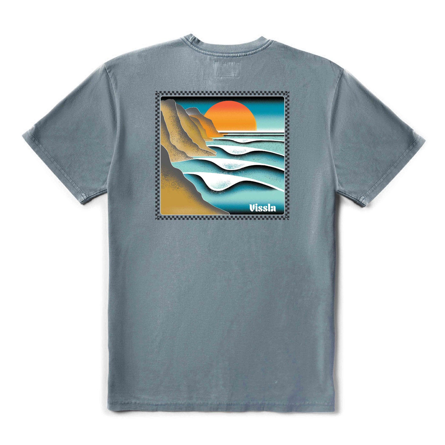 Vissla | Men Cliffs Cosmic Wash Short Sleeve T-Shirt