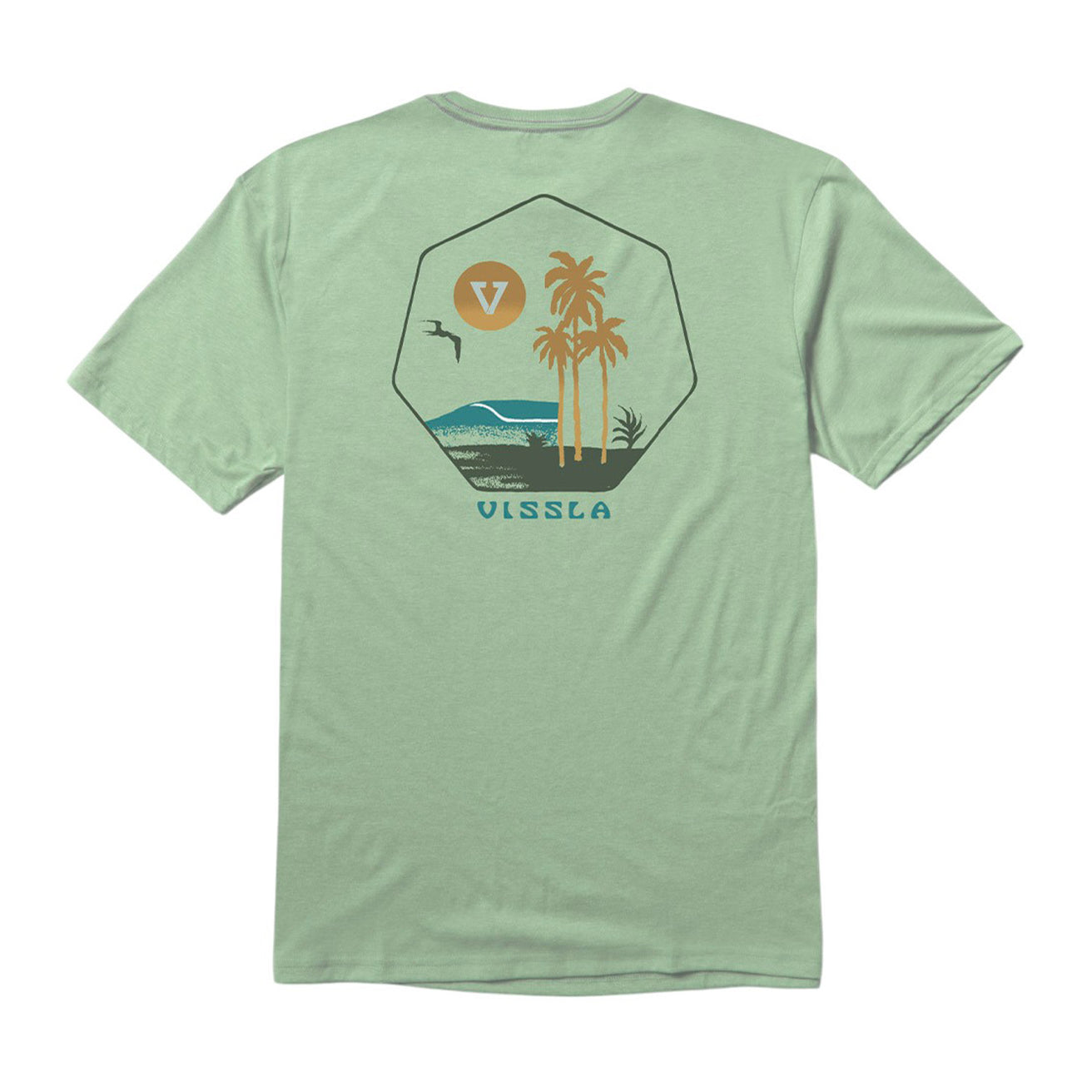Vissla | Tres Palmas Comp Lite Eco Drirelease Tee-shirt