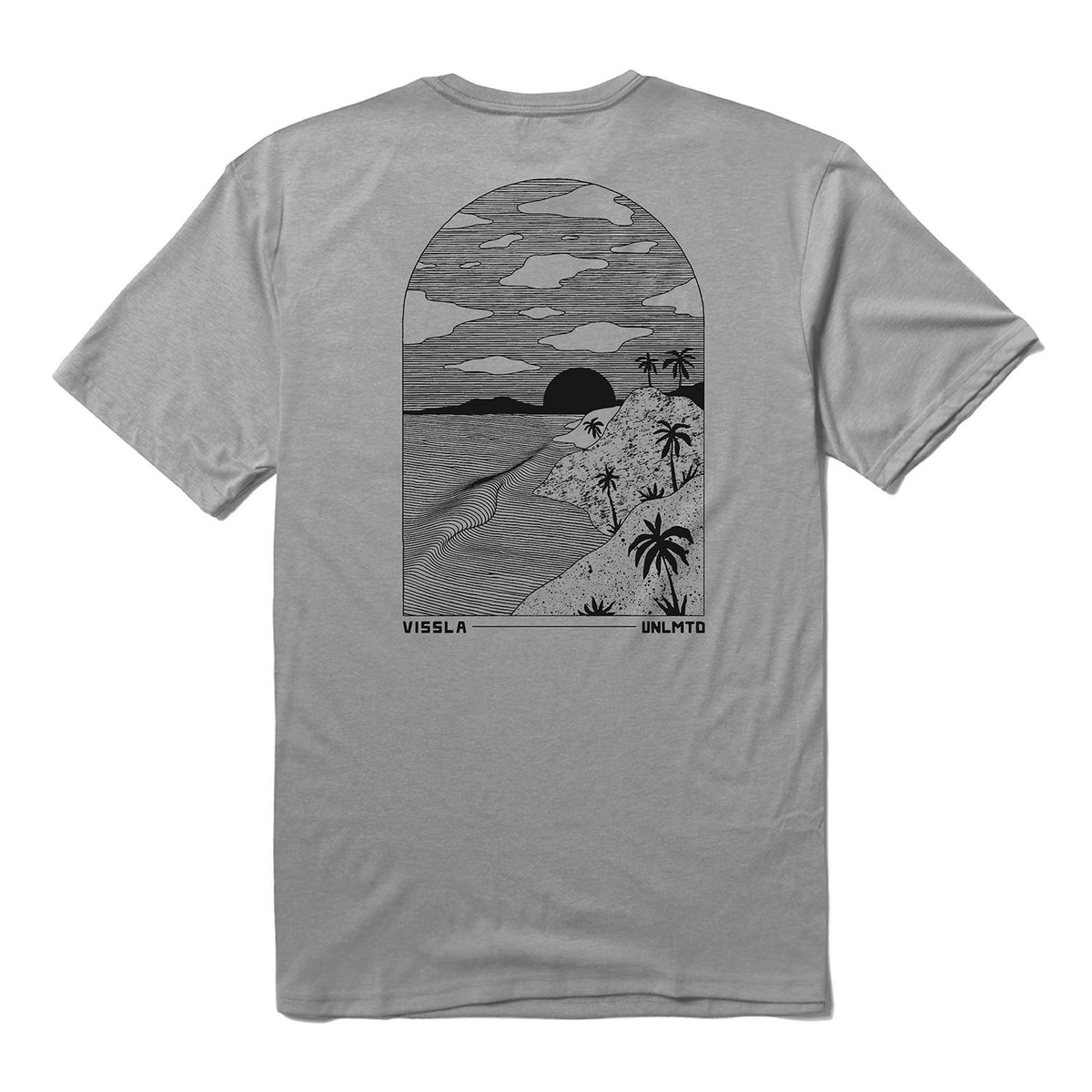 Vissla | T-Shirt à Manches Courtes Homme Cliffside Comp Lite Eco Drirelease