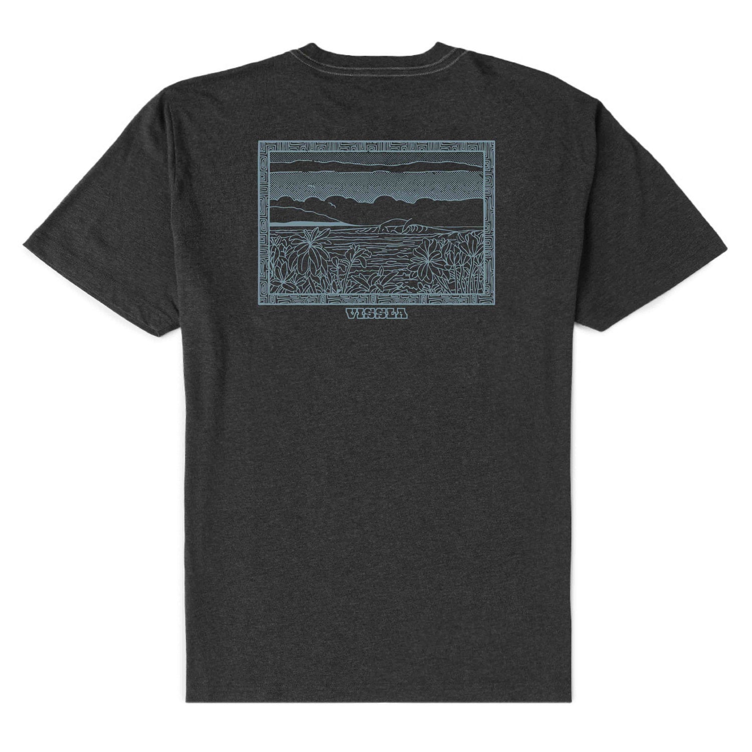 Vissla | T-Shirt à Manches Courtes Homme Outside Sets Comp Lite Eco Drirelease