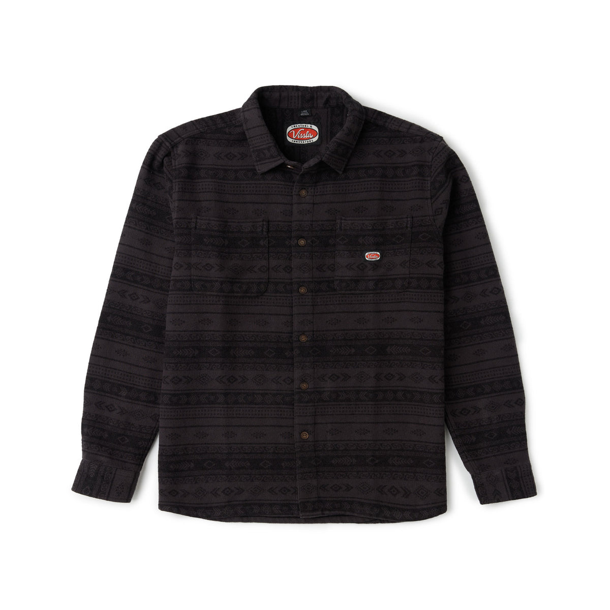 Vissla | Men Vadim Jacquard Eco Flannel Long Sleeve Shirt