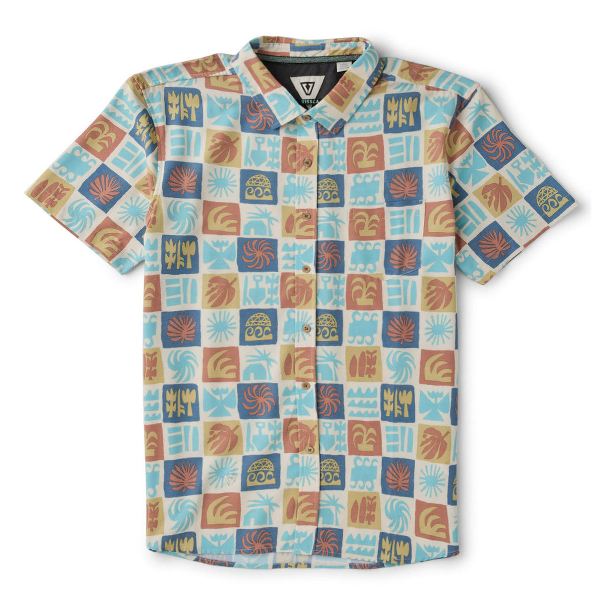 Vissla | Chemise à Manches Courtes Homme Ecology Center Hybrid Eco