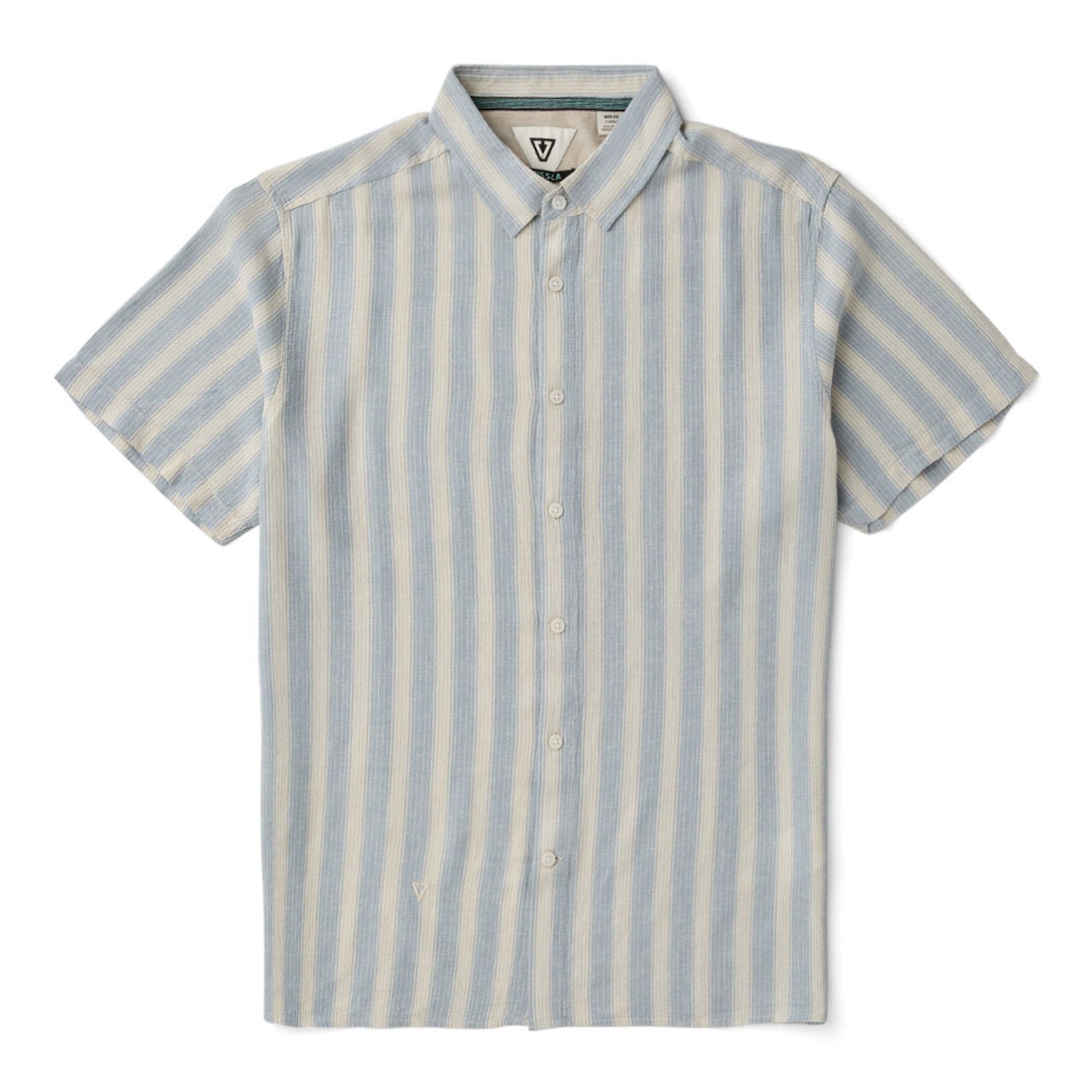 Vissla | Men Grab Stripe Shirt Short Sleeves