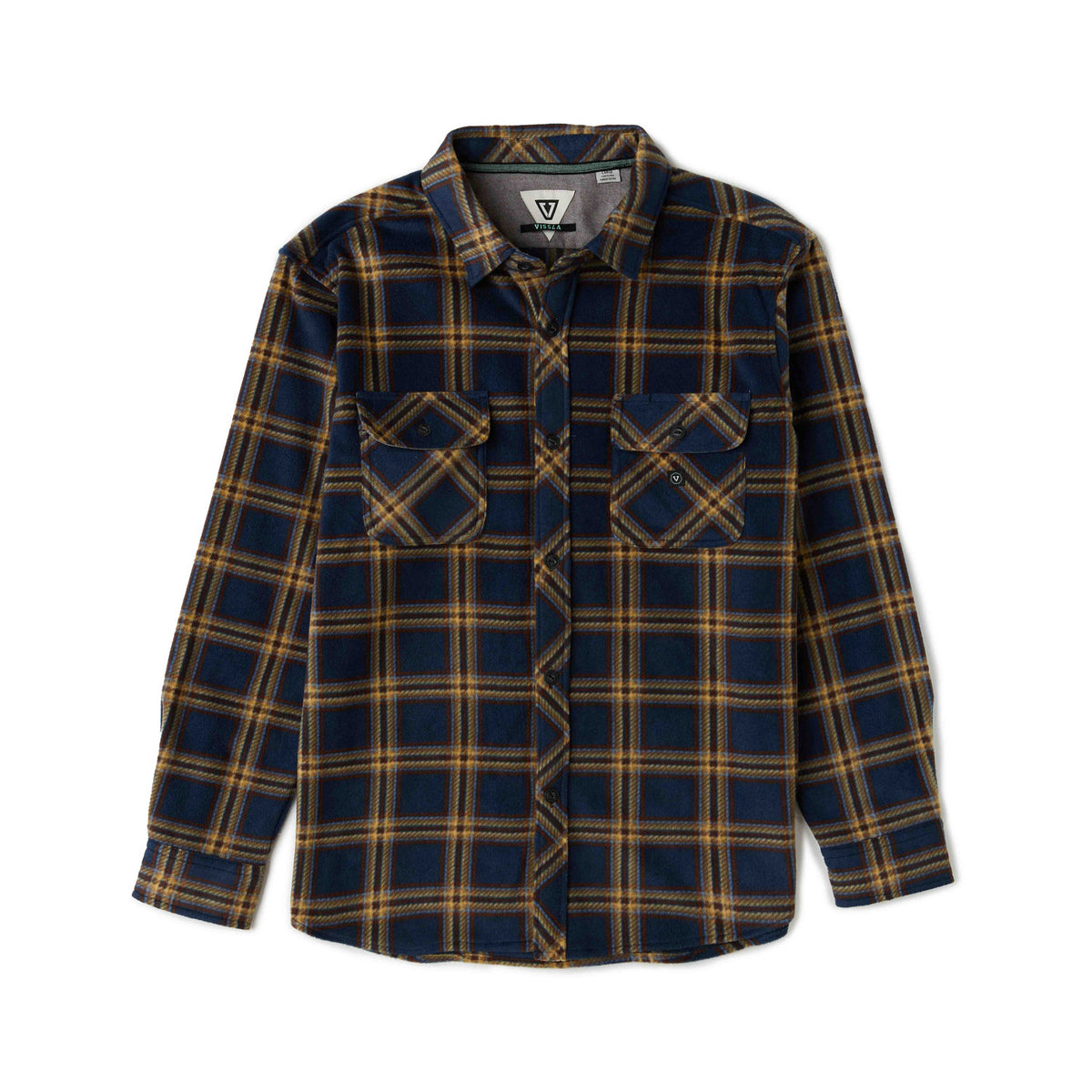 Vissla | Men Eco-Zy Polar Flannel Long Sleeve Shirt
