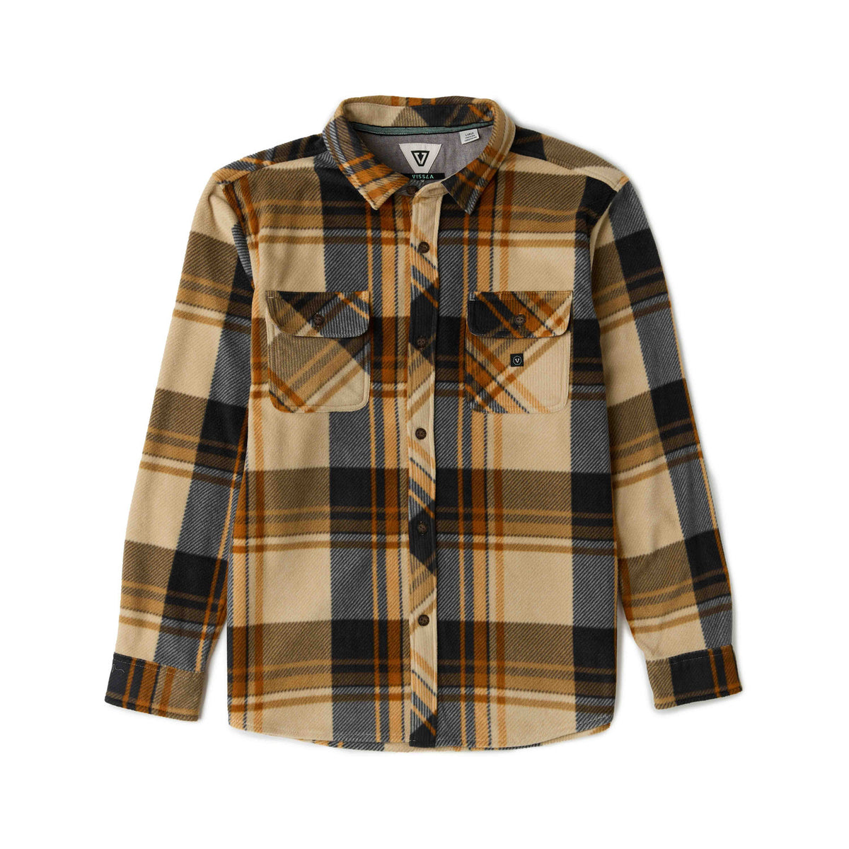 Vissla | Men Eco-Zy Polar Flannel Long Sleeve Shirt