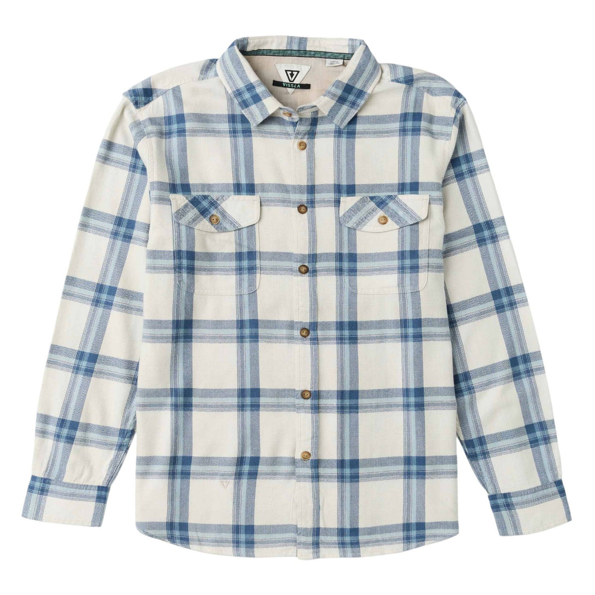 Vissla | Men Coast Lightweight Eco Flannel Long Sleeve Shirt