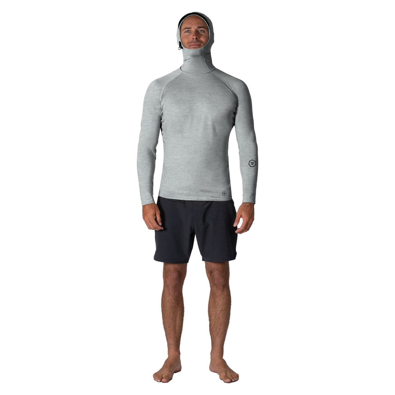 Vissla | Lycra à Manches Longues à Capuche Homme Warm Seas Eco