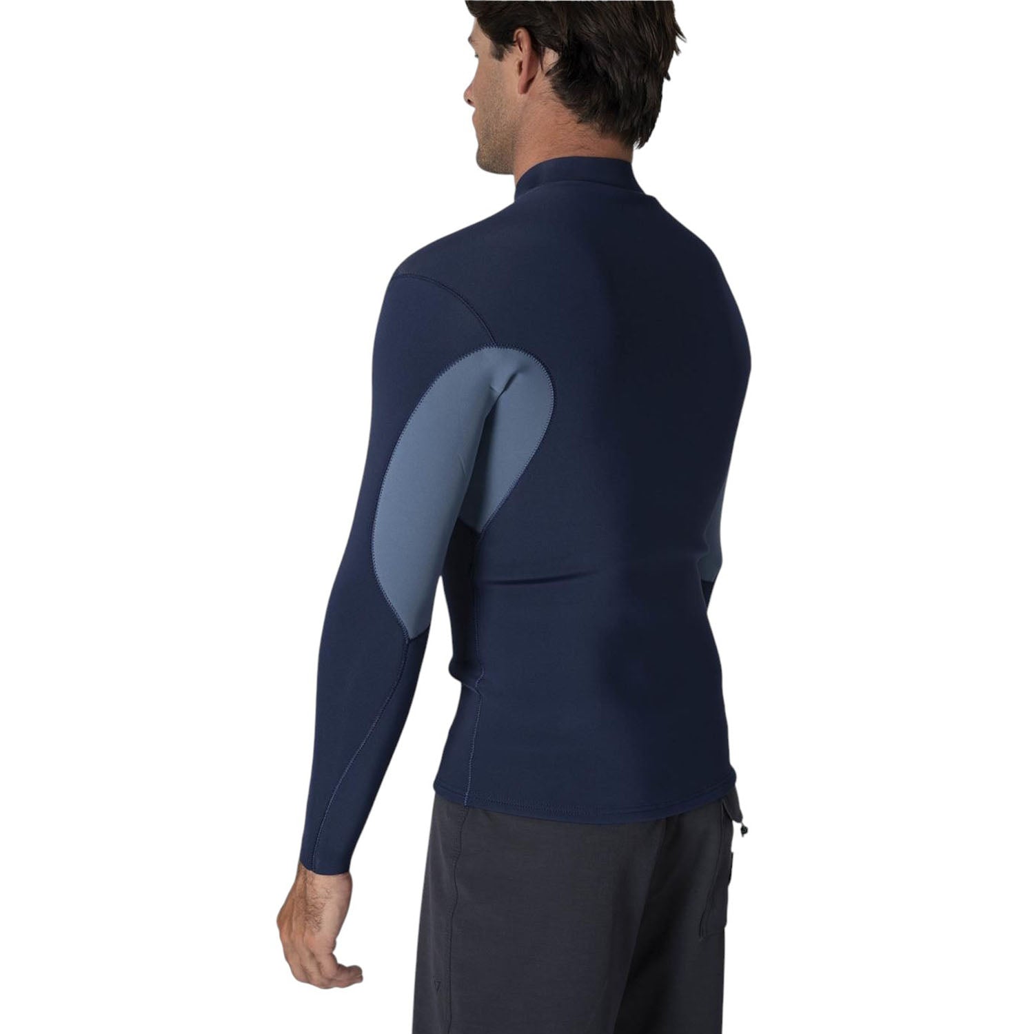 Vissla | Men Solid Set Long Sleeve Neoprene Top Front Zip - 2mm
