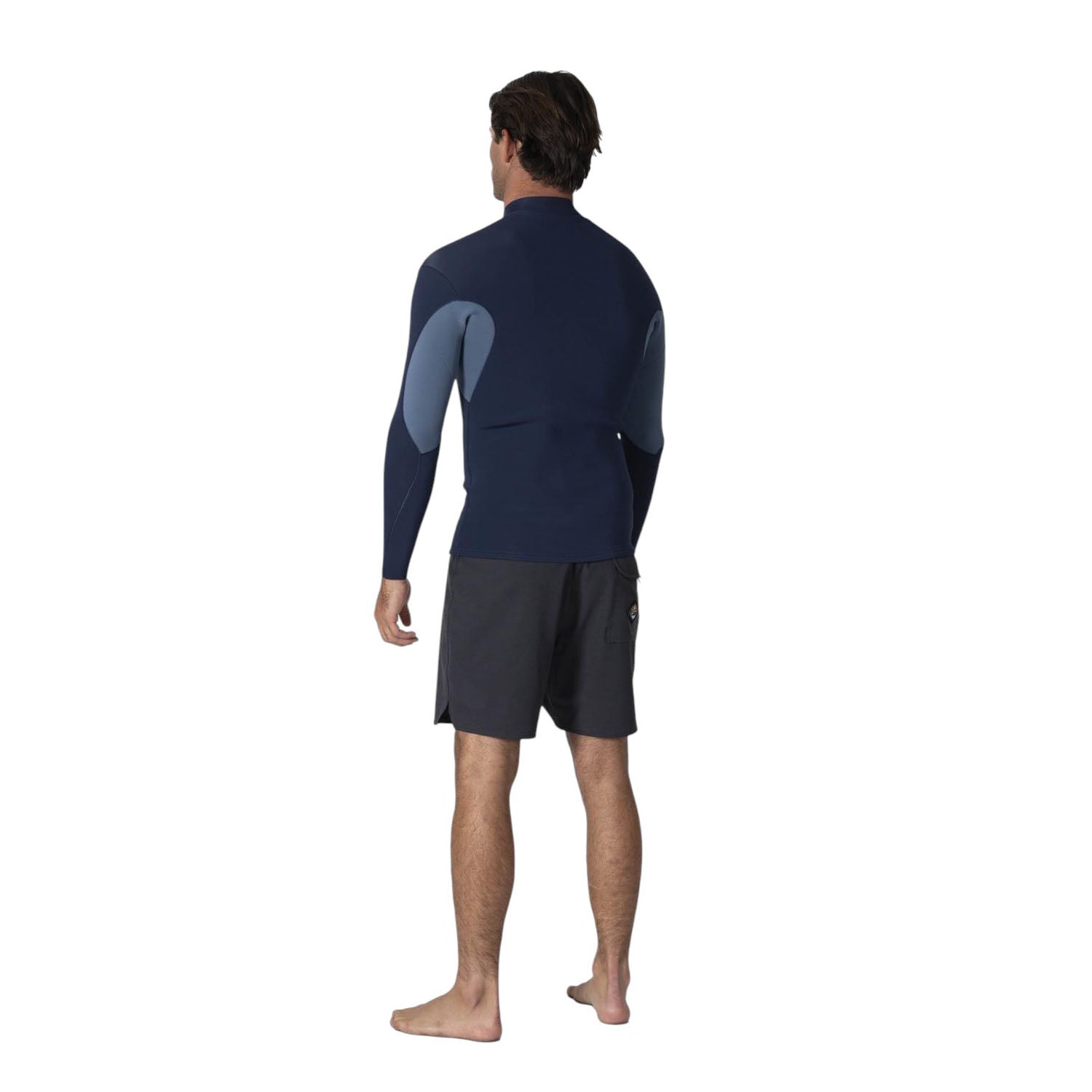 Vissla | Men Solid Set Long Sleeve Neoprene Top Front Zip - 2mm