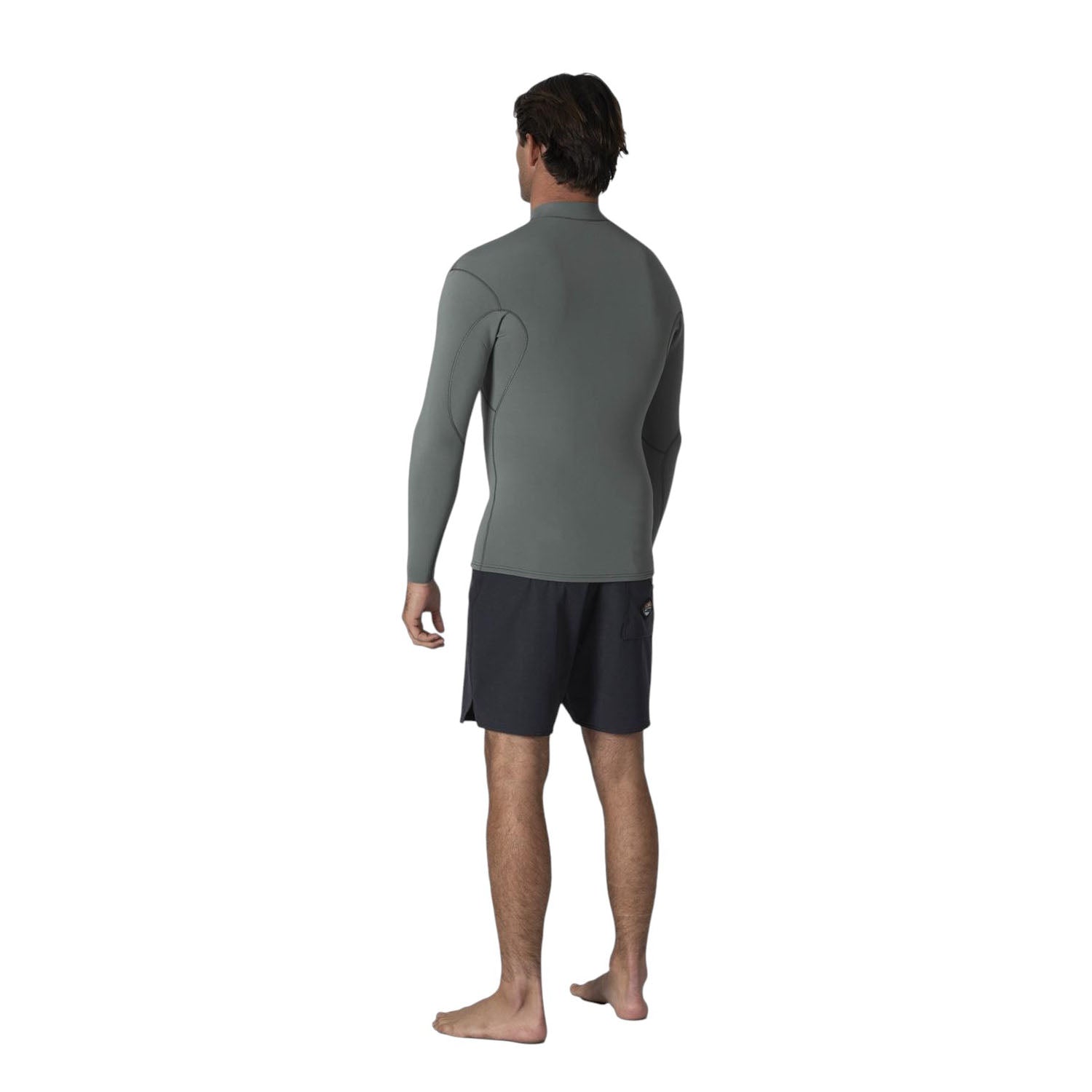 Vissla | Men Solid Set Long Sleeve Neoprene Top Front Zip - 2mm