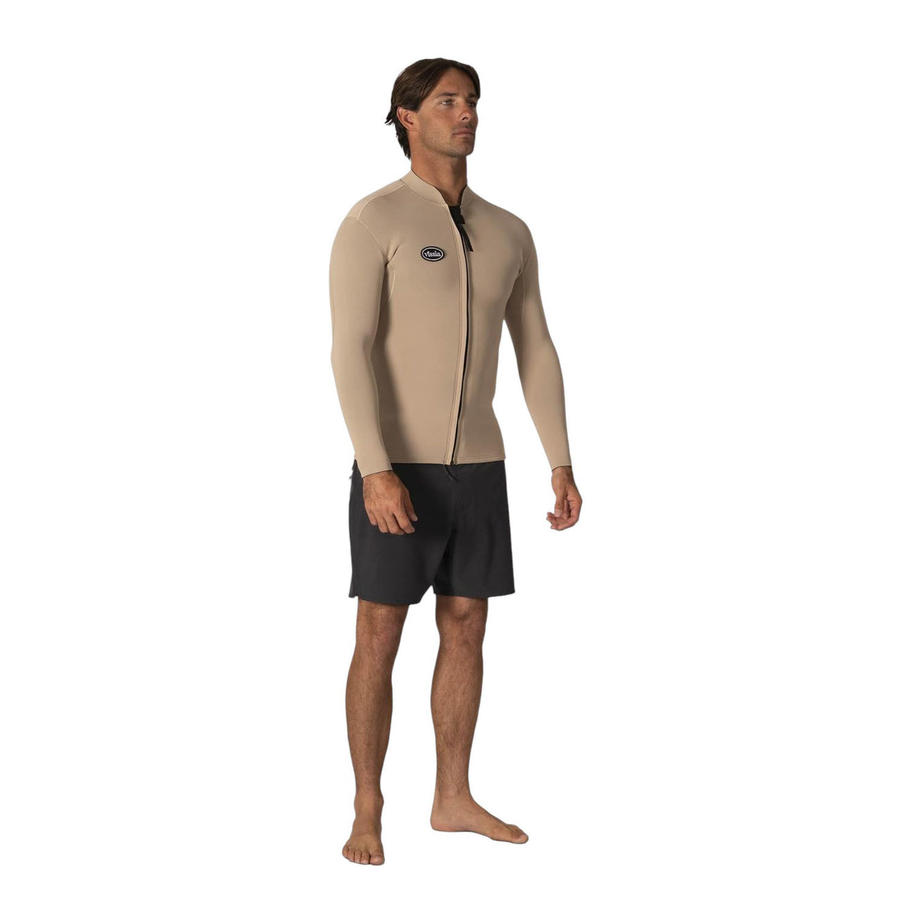 Vissla | Men'S 2mm Neoprene Jacket Solid Sets Front Zip