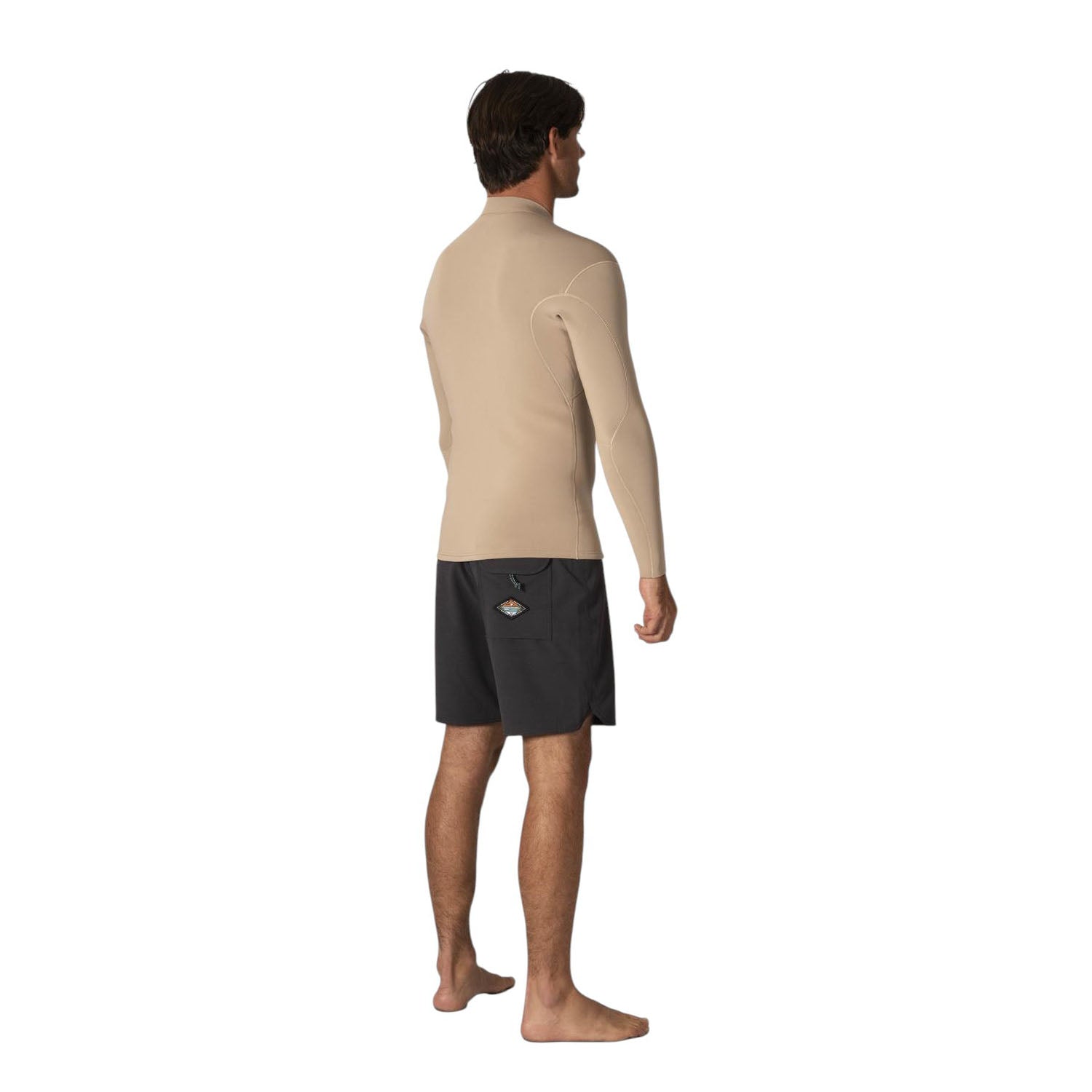 Vissla | Men Solid Set Long Sleeve Neoprene Top Front Zip - 2mm