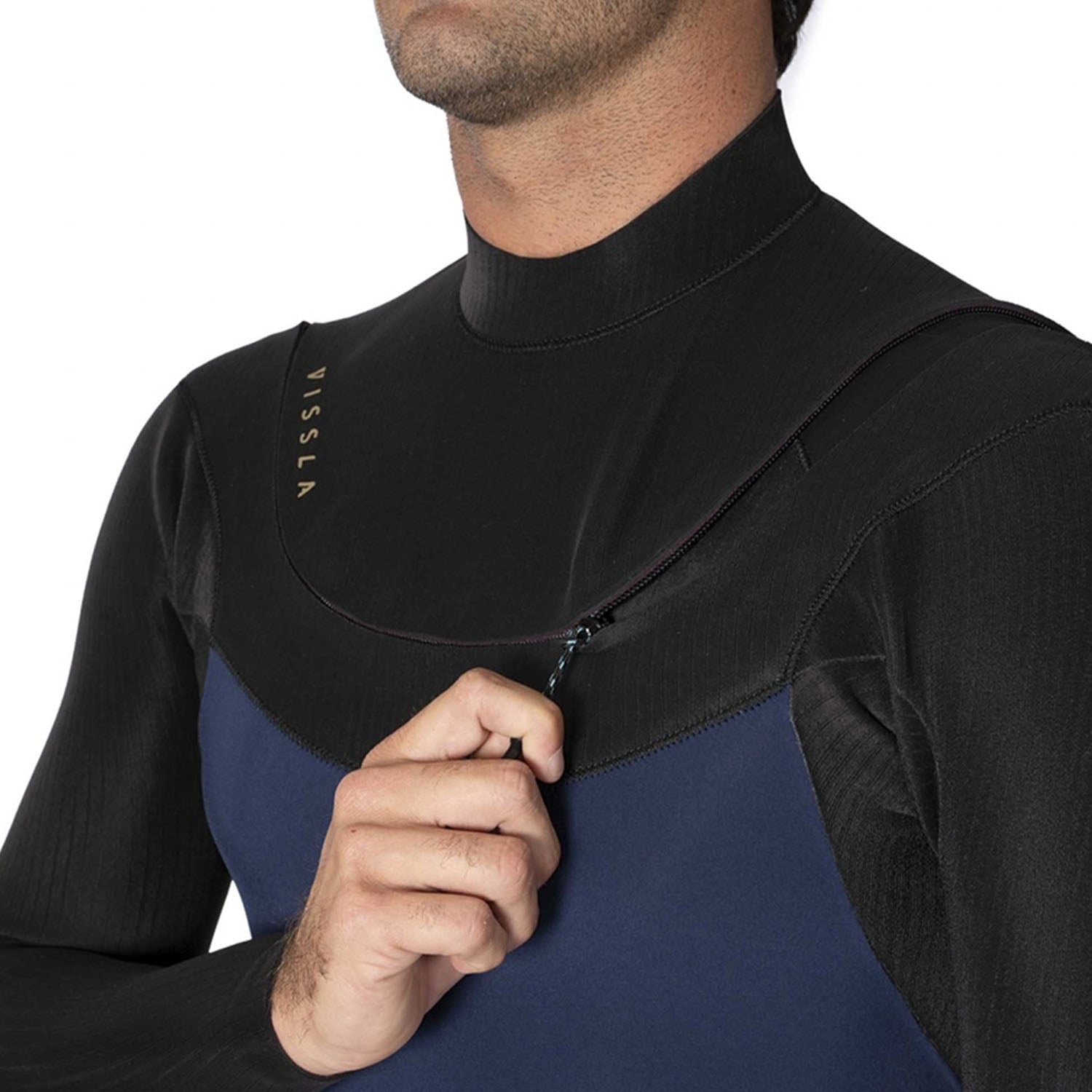 Vissla | Shorty à Manches Longues Homme New Seas V Zip - 2/2mm