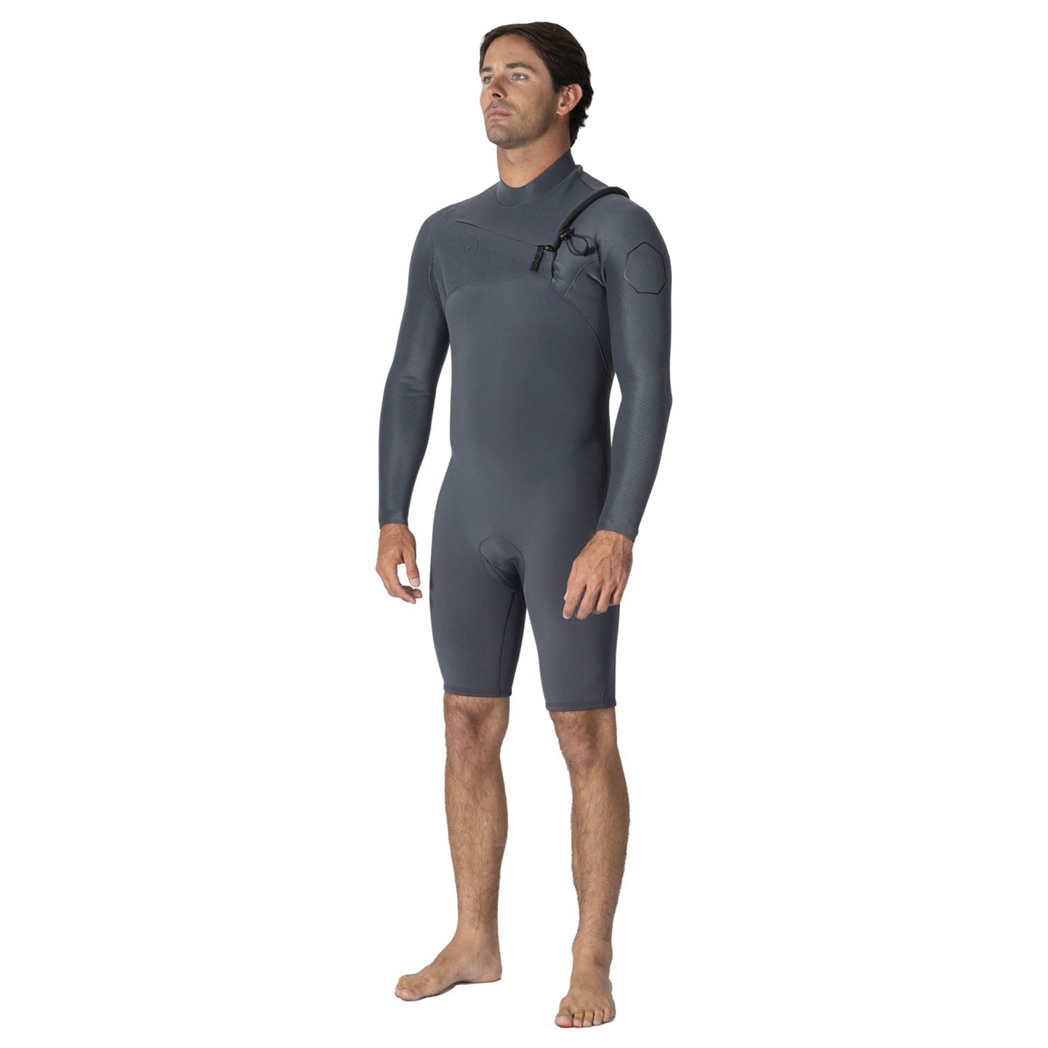 Vissla | Shorty à Manches Longues Homme High Seas II Chest Zip - 2/2mm