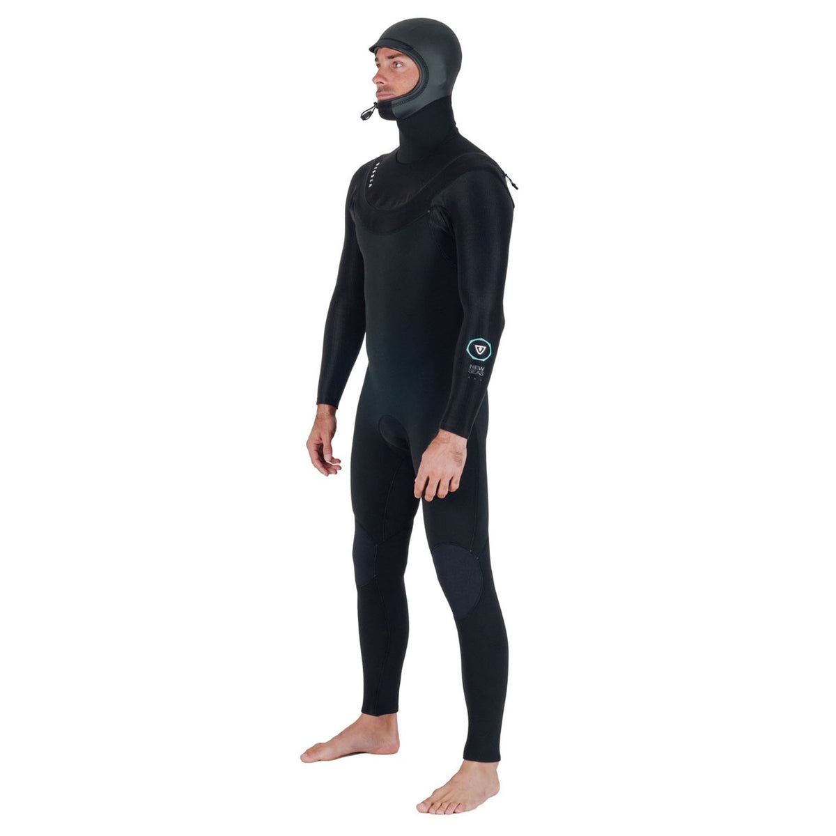 Vissla | Men New Seas Front Zip Hooded Full Wetsuit - 5/4mm