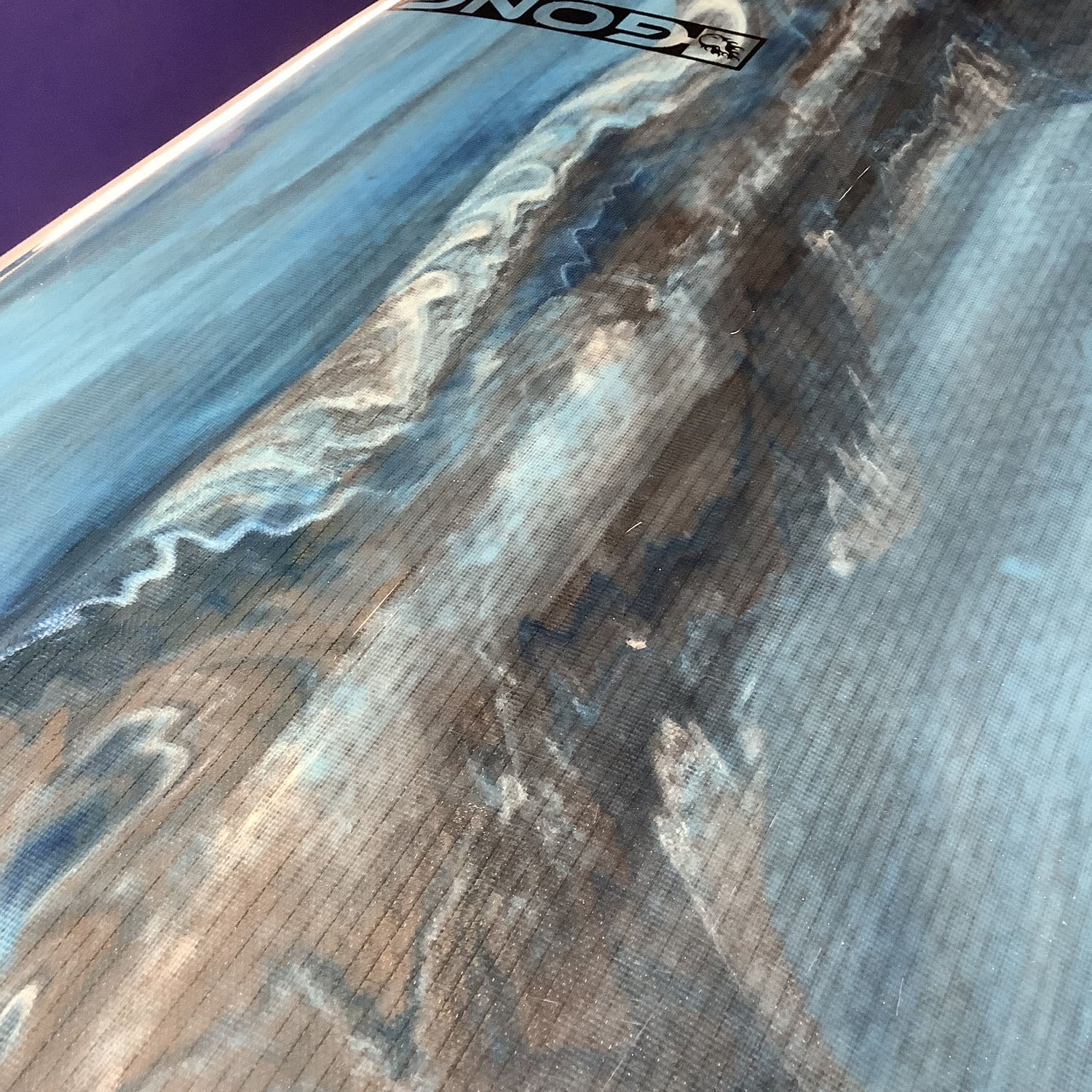 Factory Surf Incredible 9'8 EPS Full Carbone Blue Occasion 10054