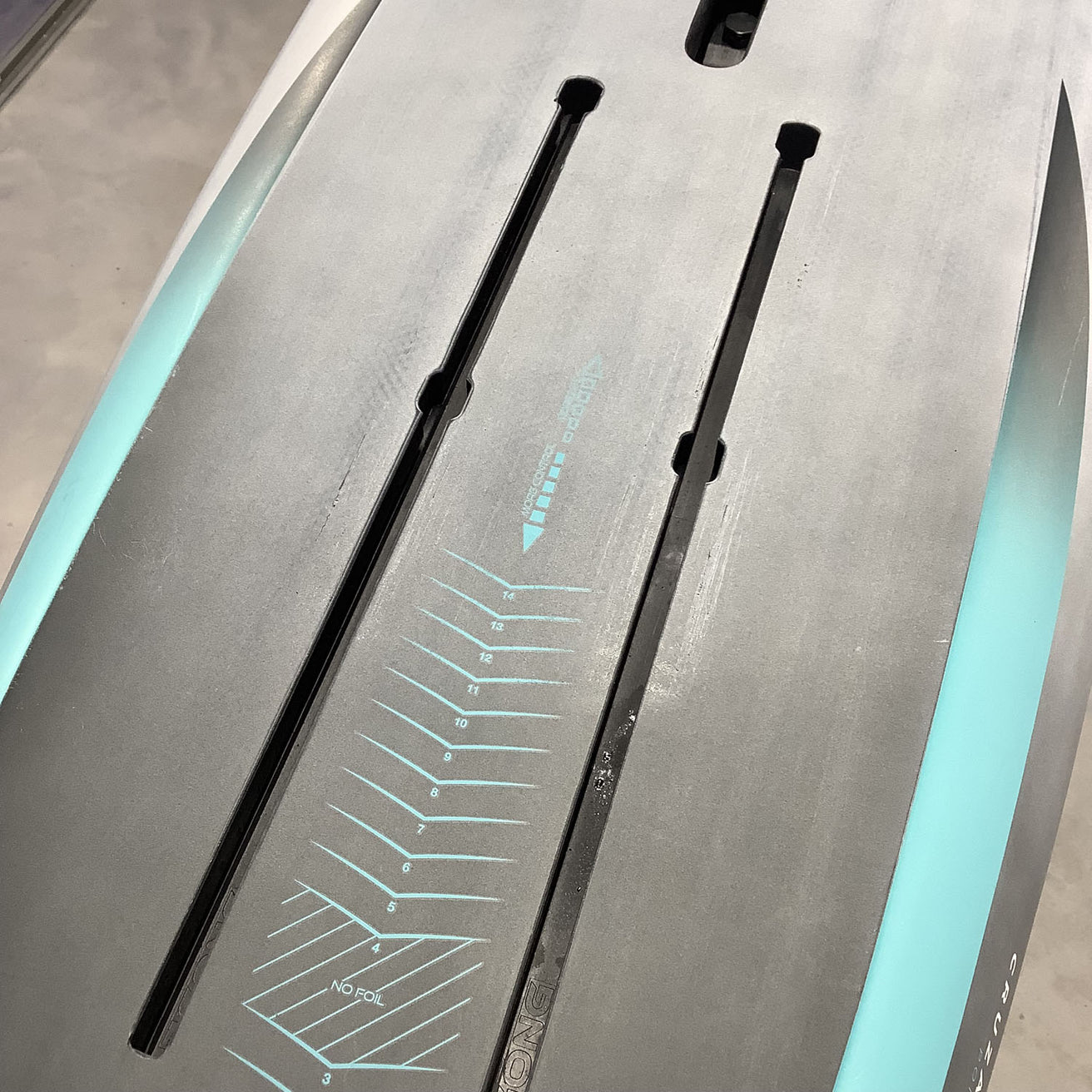 Wing Foil Board Cruzader Point LW FSP Pro - 6'3 Grey Occasion 11833