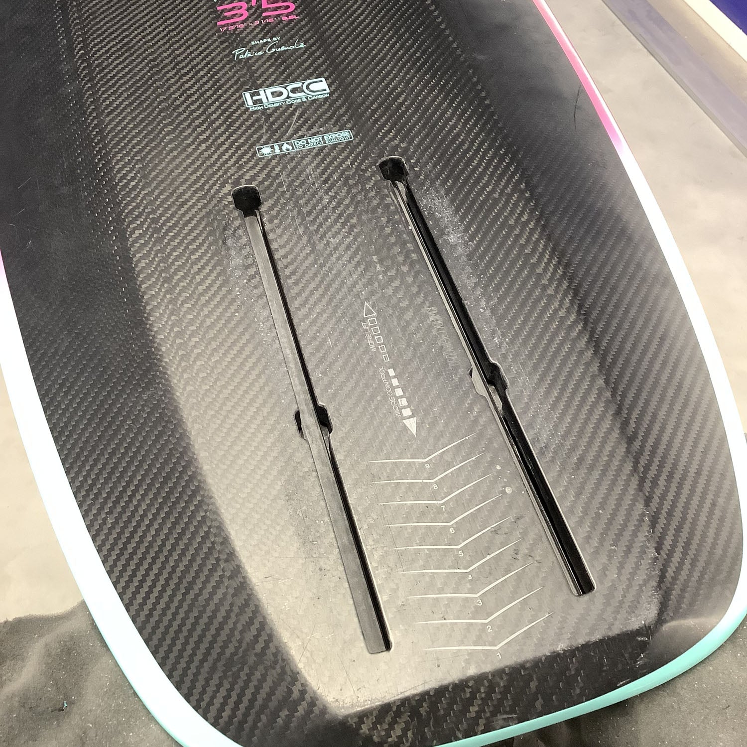 Kitefoil Board Kiwii Strapped HDCC 3'5 - 3'5 Second Hand 12596