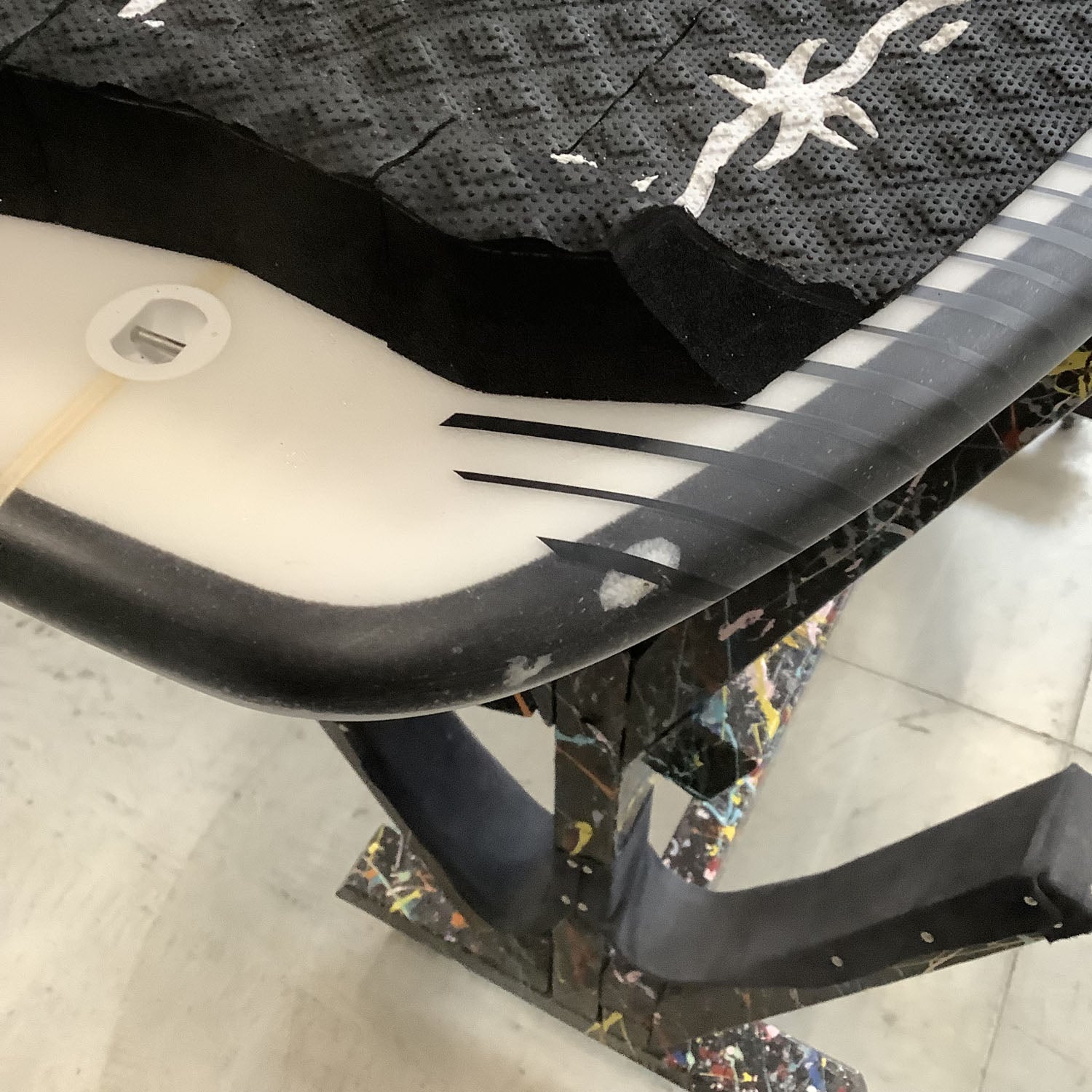 Surf Chemical PU - 6'0 Black Second Hand 13449
