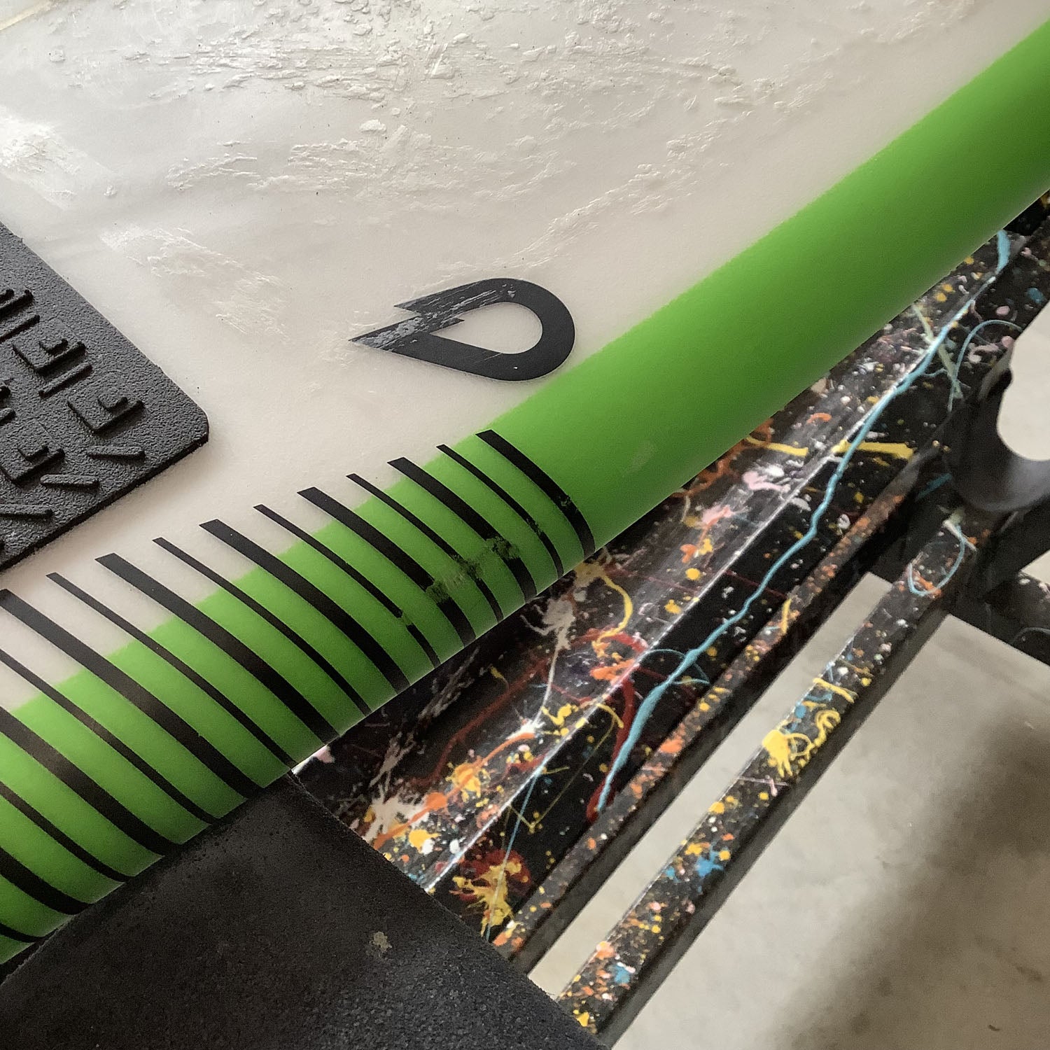 Surf Alu PU - 6'0 Green Second Hand 13813