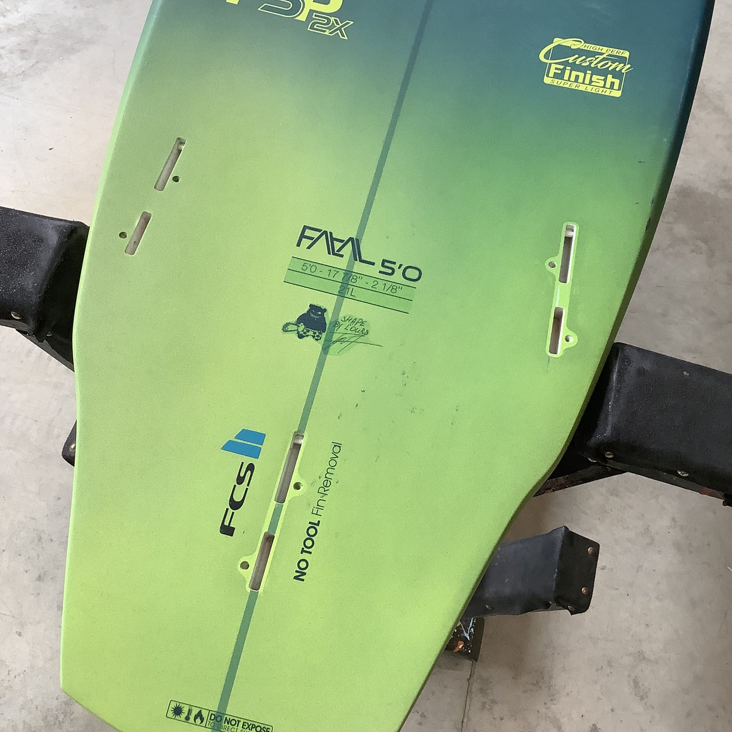 Kiteboard Fatal FSP 2X - 5'0 Occasion 14130
