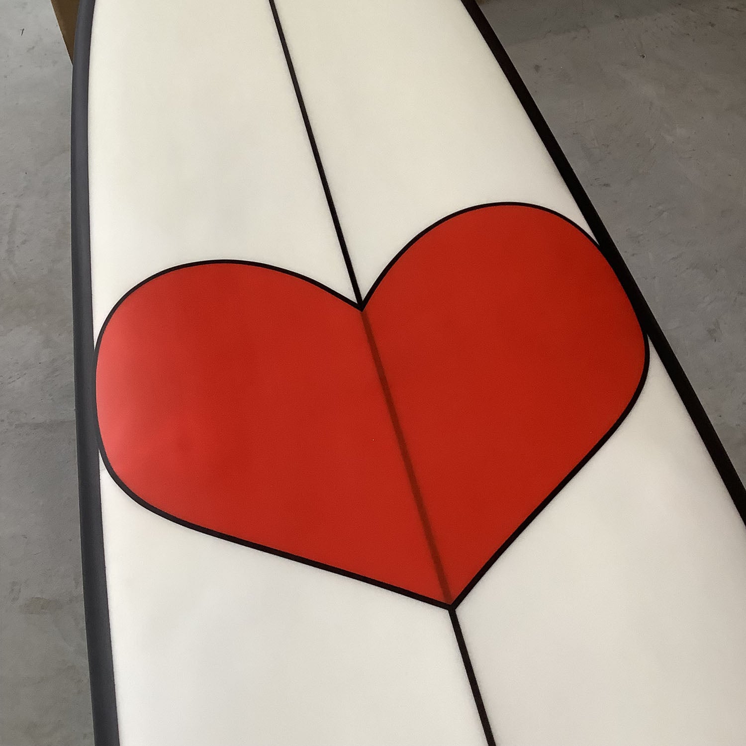 Surf 9'0 Moodrive EPS Red Heart - EPS 9'0 x 60 cm Second Hand 14577
