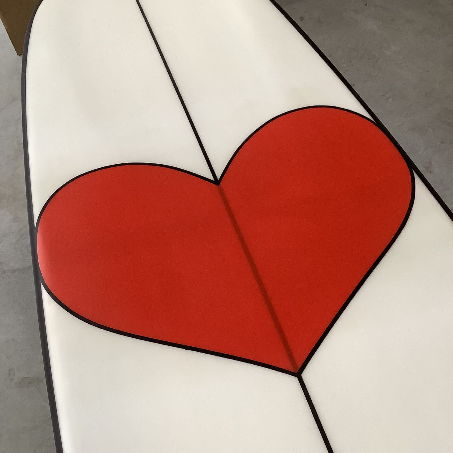 Surf 9'0 Moodrive EPS Red Heart - EPS 9'0 x 60 cm Second Hand 14577
