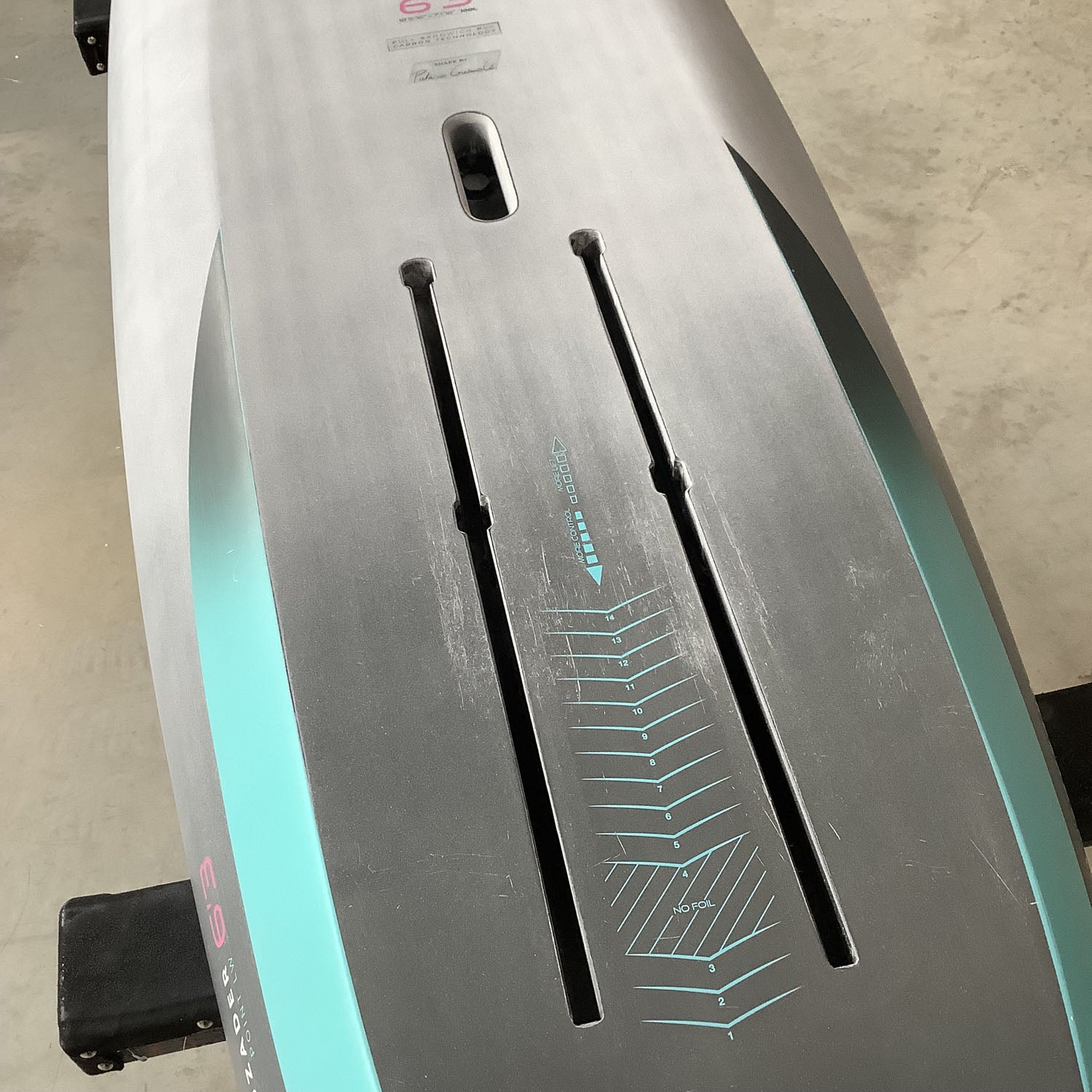 Wing Foil Board Cruzader Point LW FSP Pro - 6'3 Grey Second Hand 14963