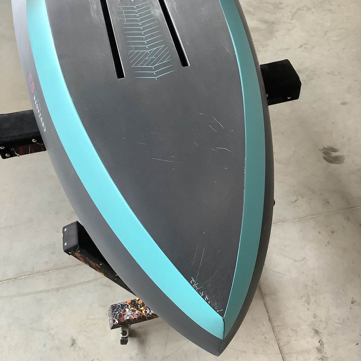 Wing Foil Board Cruzader Point LW FSP Pro - 6'3 Grey Second Hand 14963