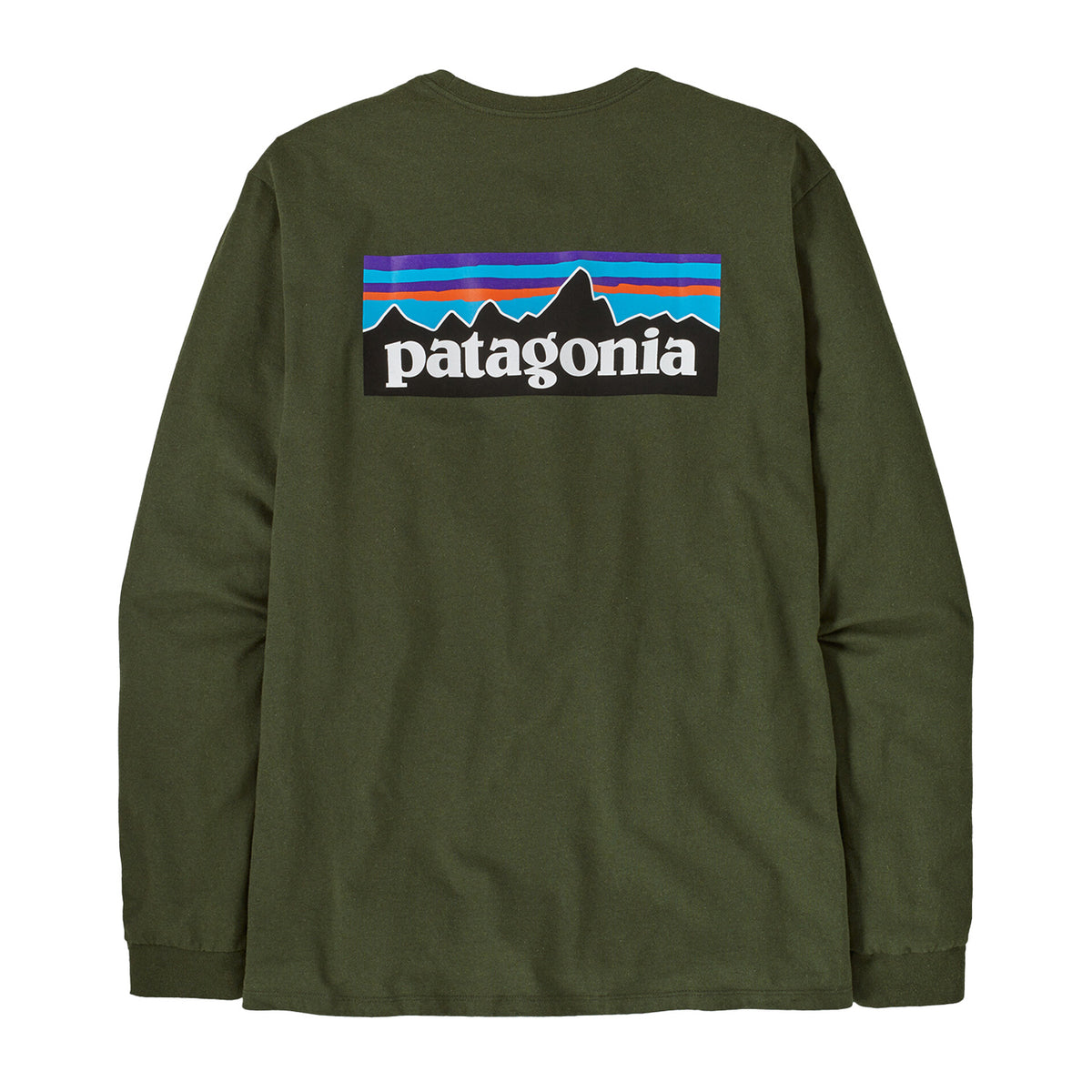 Patagonia | T-Shirt à Manches Longues Homme P-6 Logo Responsibili-Tee®