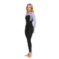 Roxy | Integrale Femme Swell Series 3/2 Back Zip - Anthracite Splash