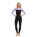 Roxy | Integrale Femme Swell Series 3/2 Back Zip - Anthracite Splash