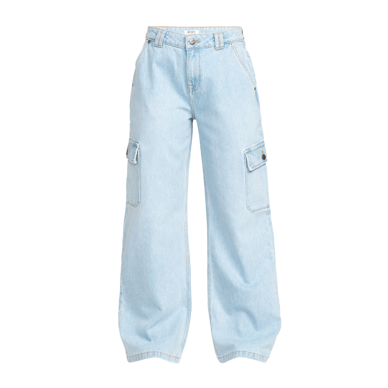 Roxy | Jean Cargo Modern Vibe Mid - Light Blue